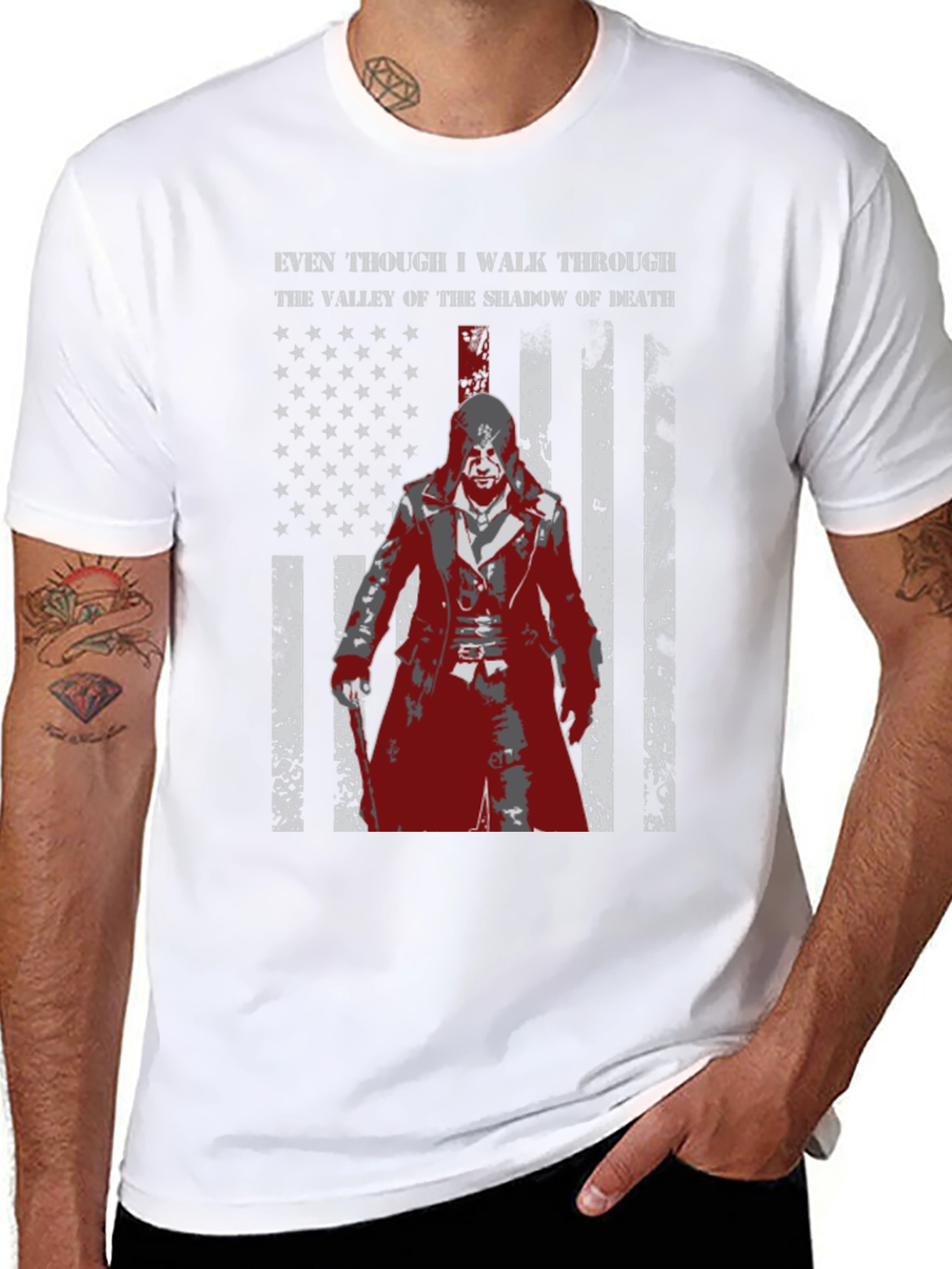 Valley of Death American Flag T-Shirt