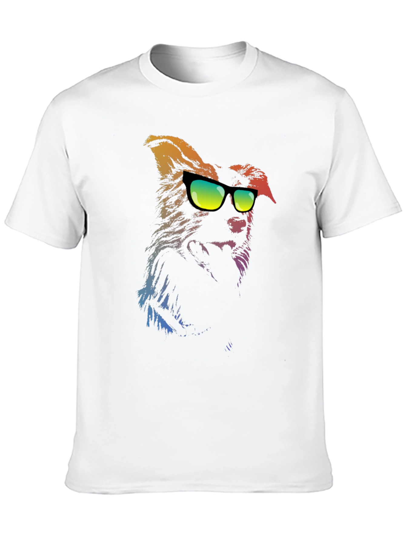 Cool Dog Graphic Tee - Trendy Black T-Shirt