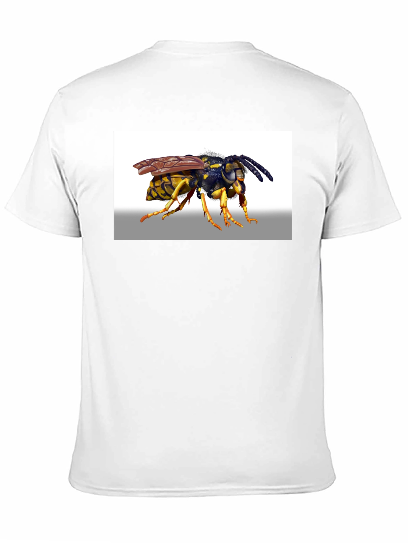 Wasp Graphic T-Shirt - Black Cotton Tee