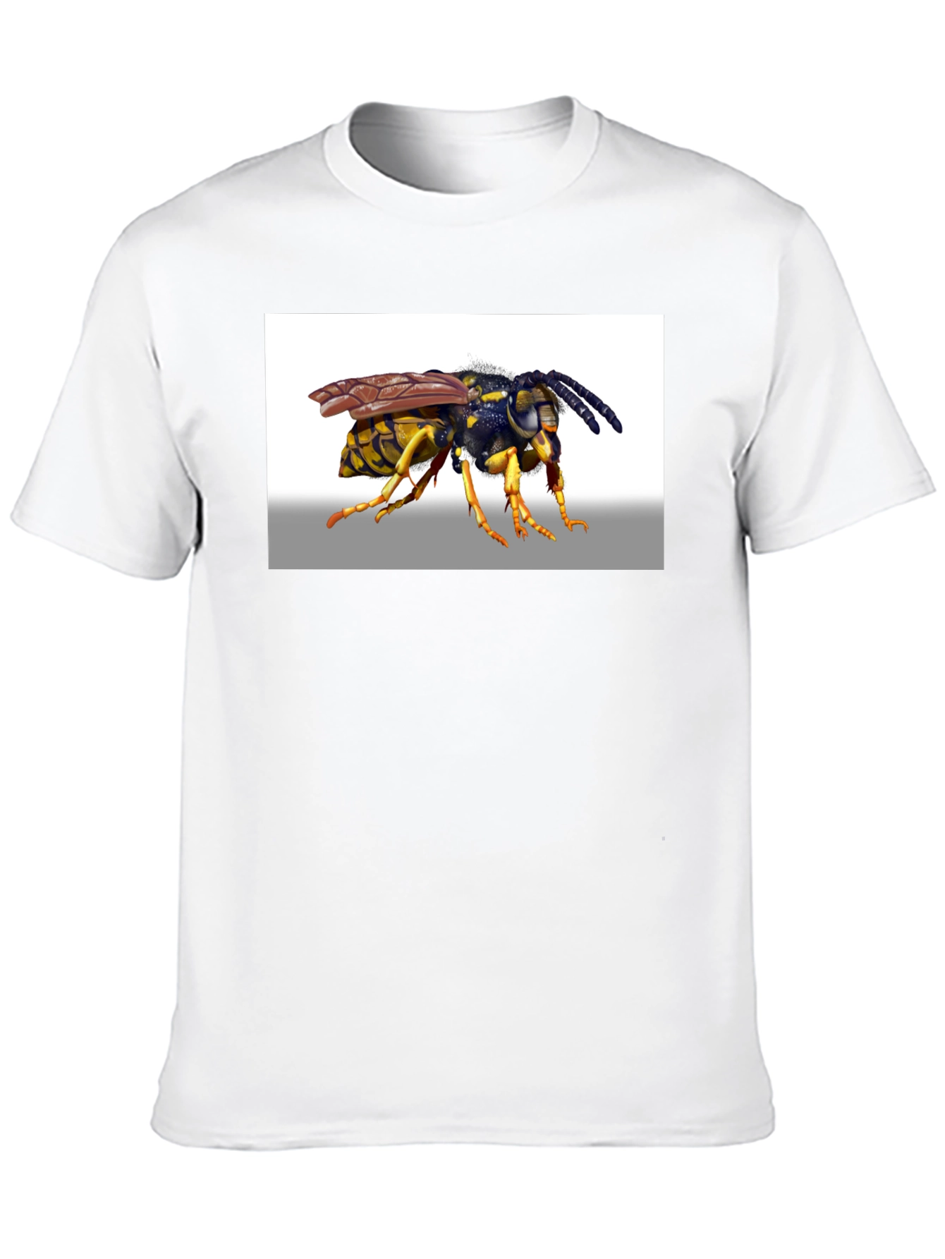 Wasp Graphic T-Shirt - Black Cotton Tee