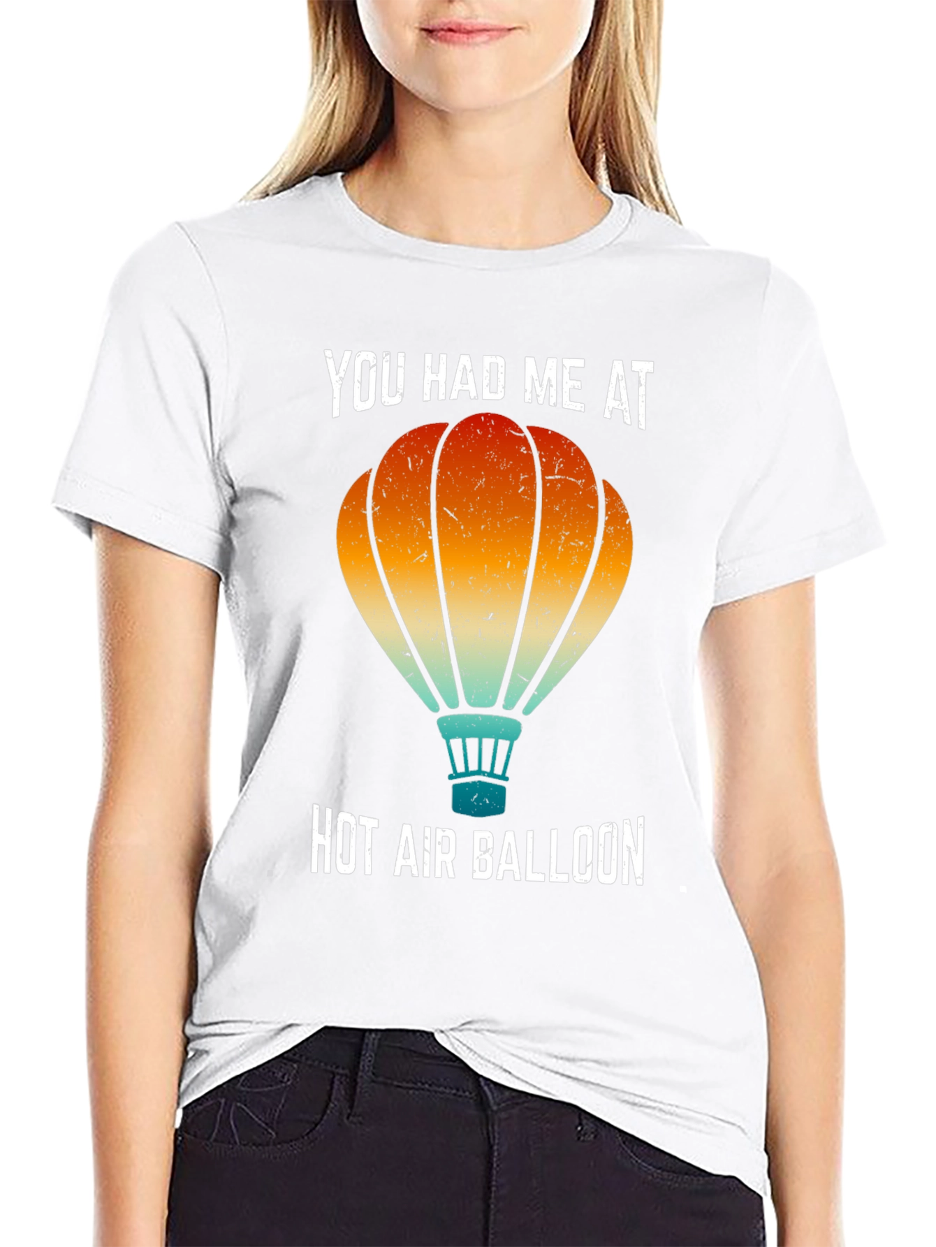You Had Me At Hot Air Balloon Graphic Tee