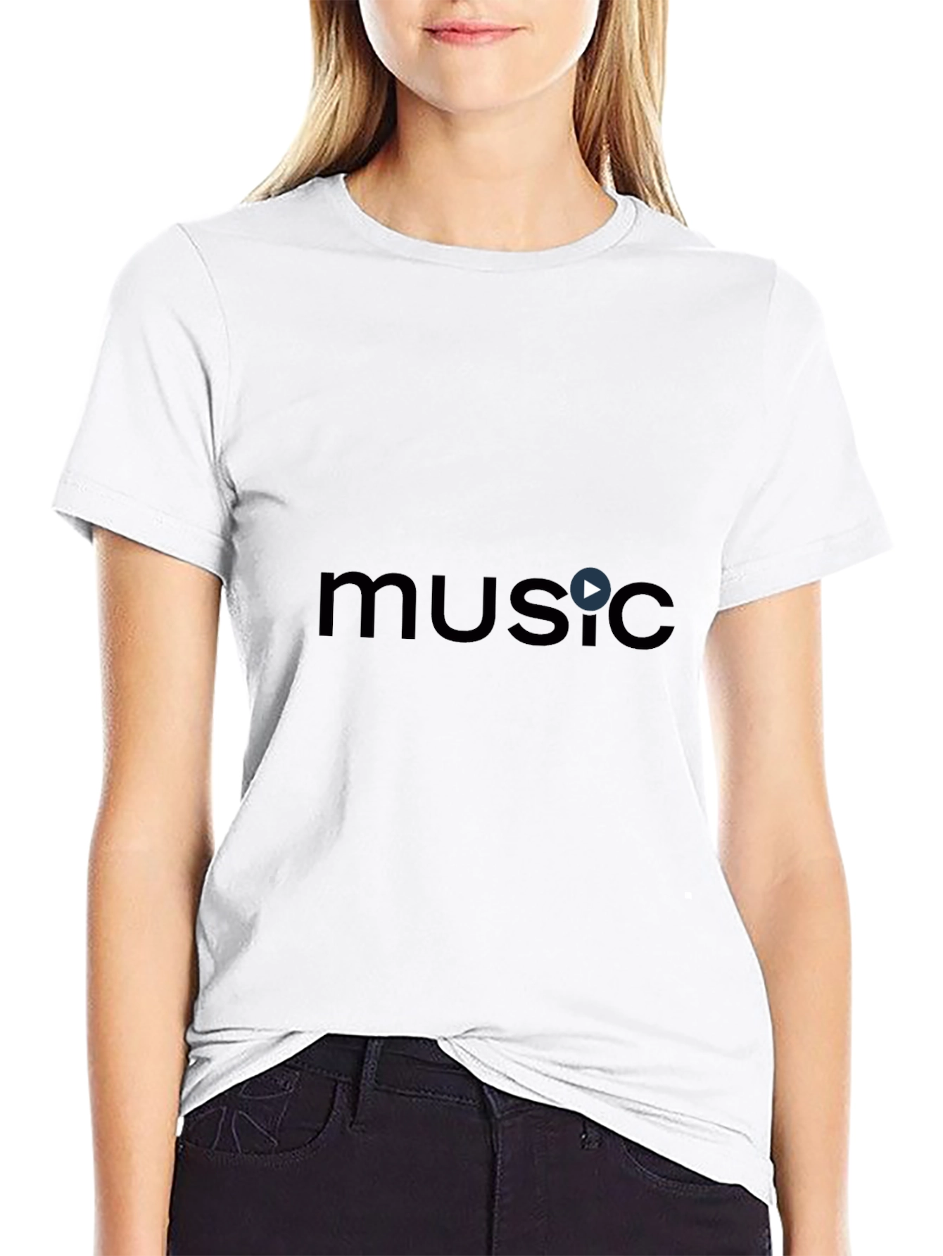 Music Graphic Black T-Shirt