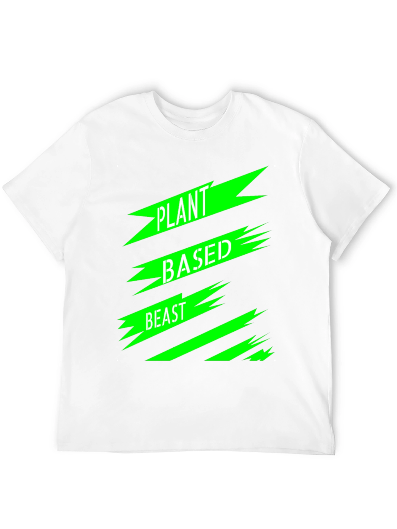 Plant Based Beast Graphic T-Shirt - Black
