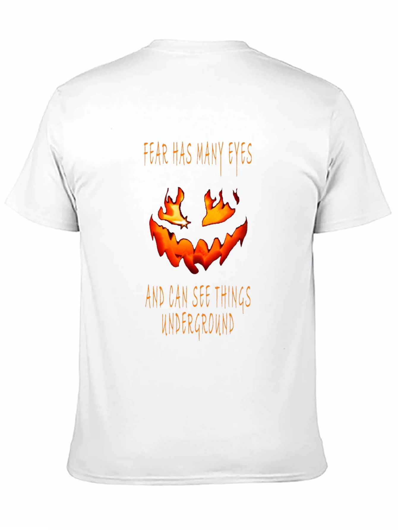 Fear Has Many Eyes Black T-Shirt