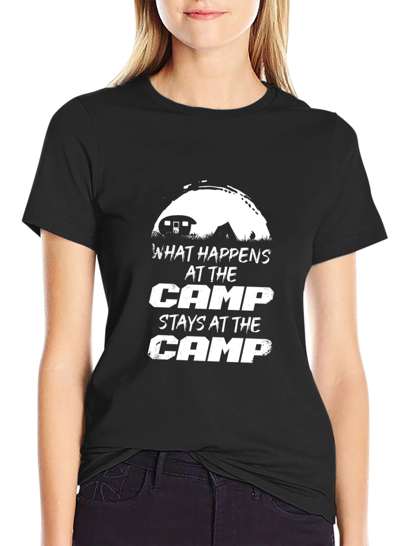 What Happens at Camp Stays at Camp T-Shirt
