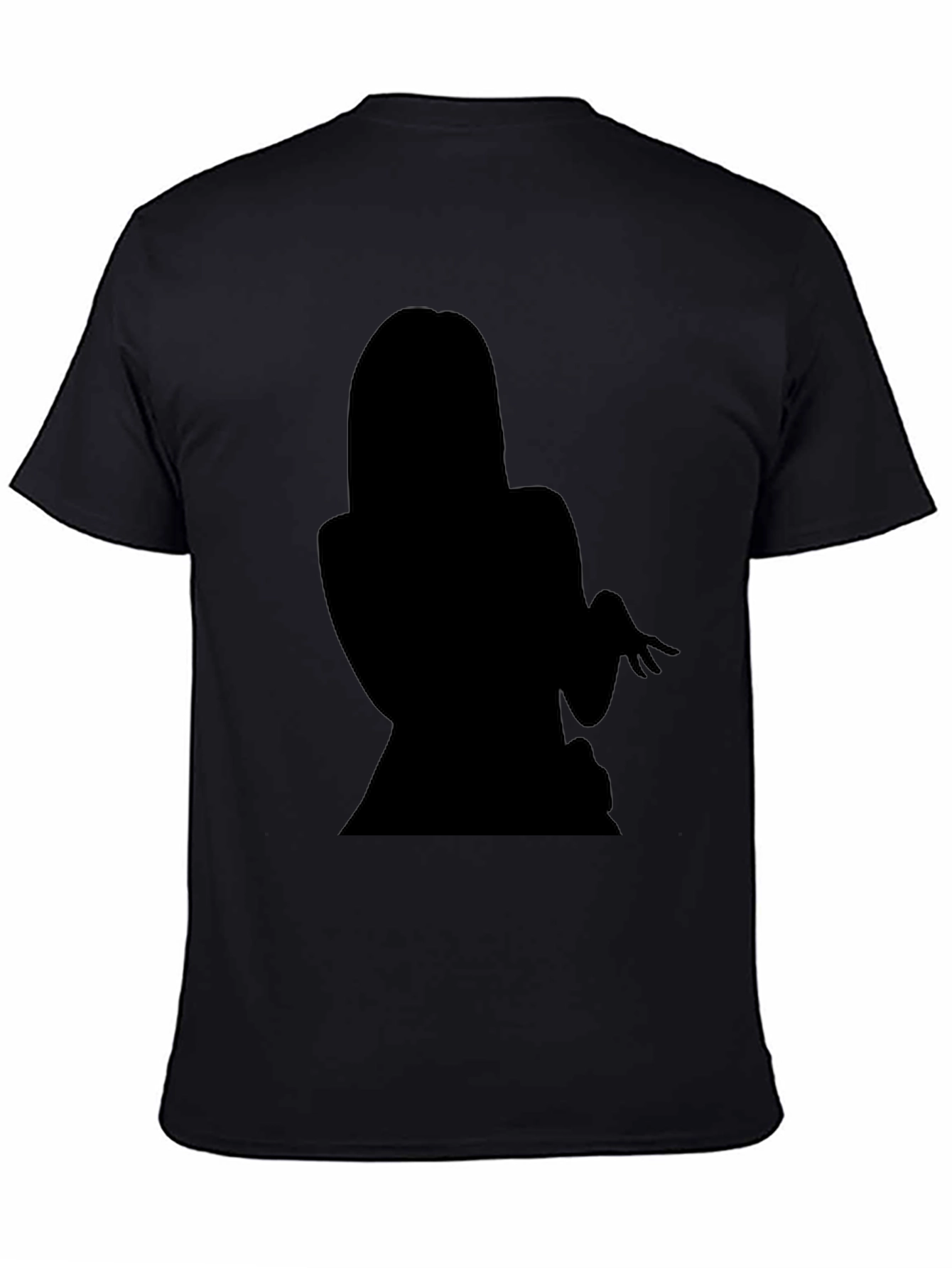 Black Silhouette Graphic Tee - Modern Fit