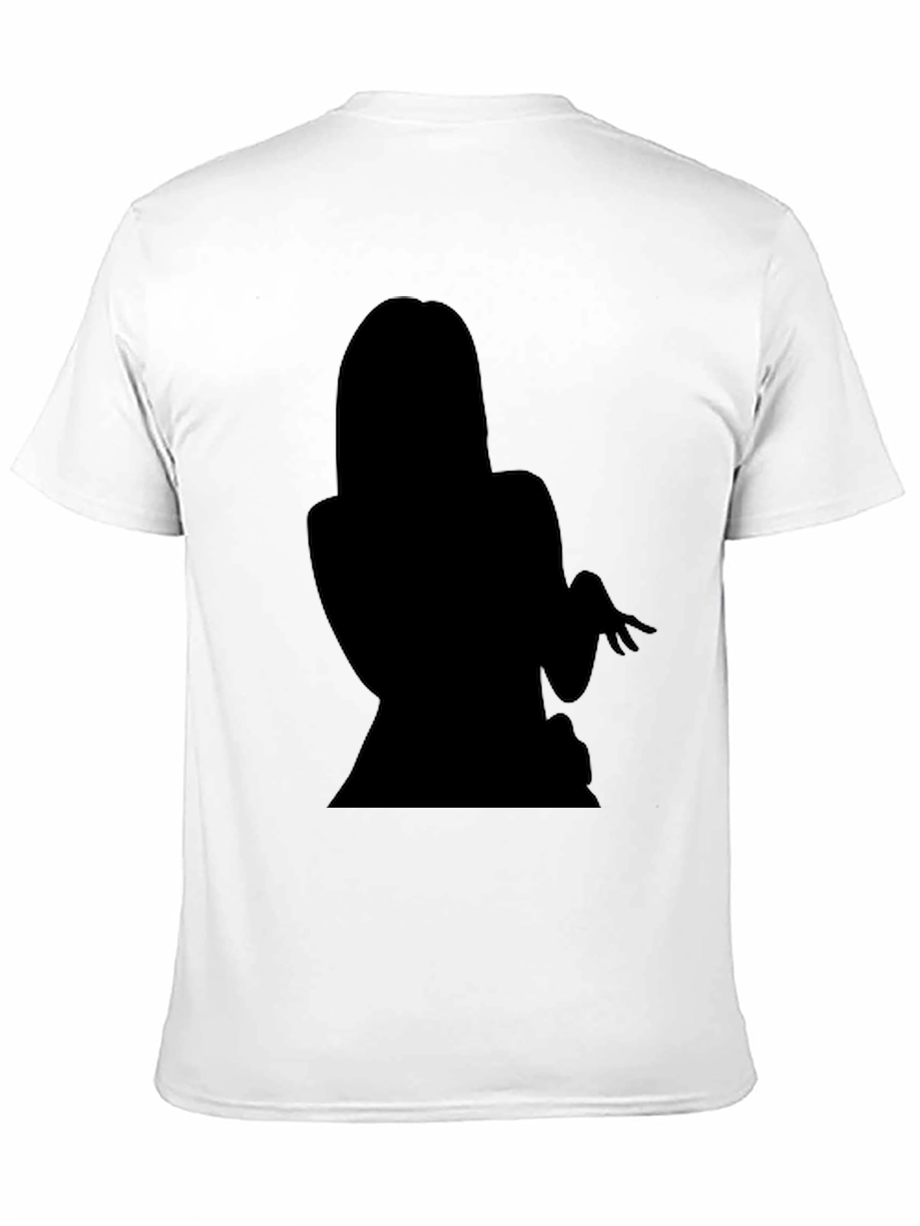 Black Silhouette Graphic Tee - Modern Fit