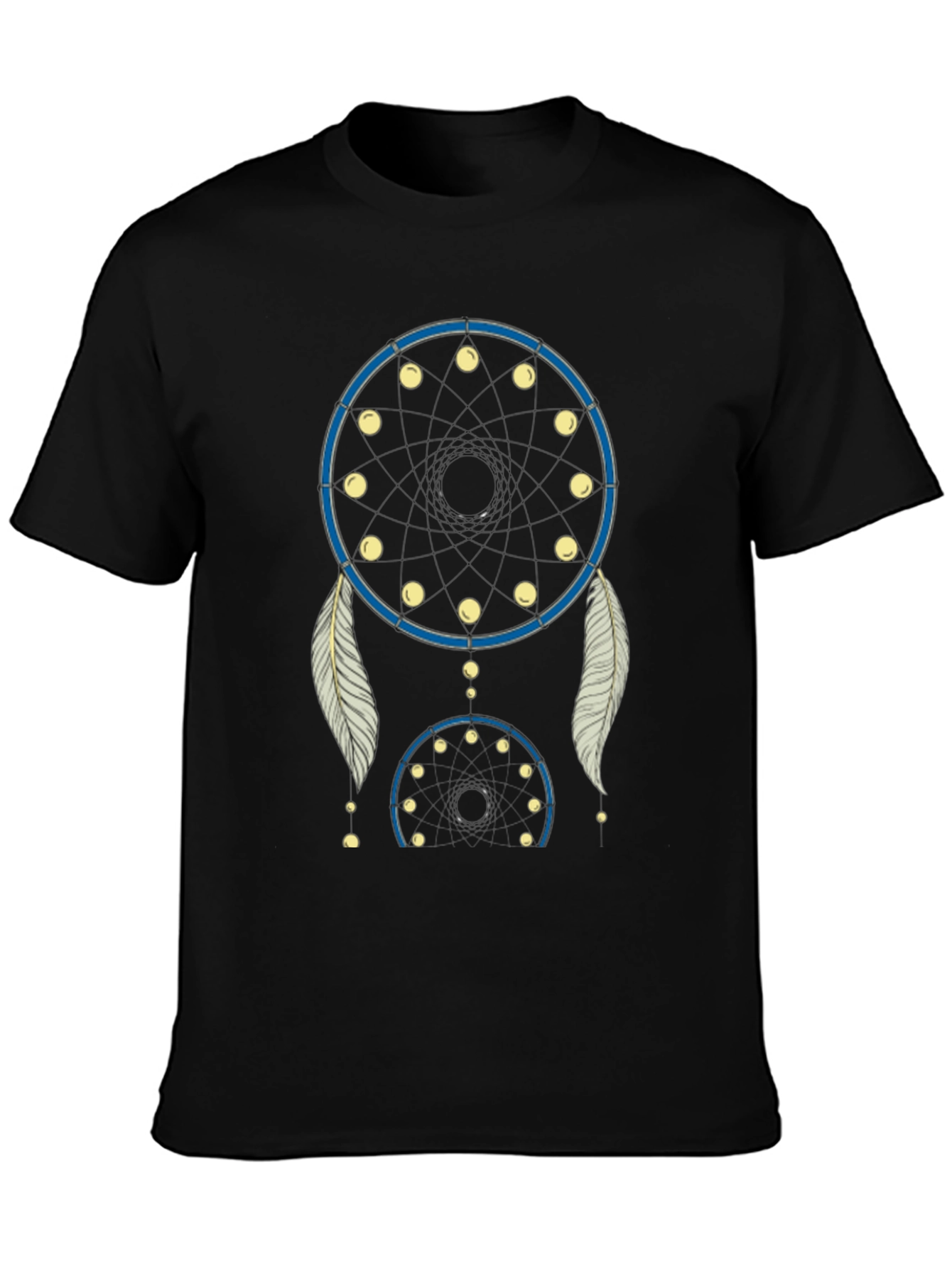 Dream Catcher Graphic Tee - Black Casual Shirt