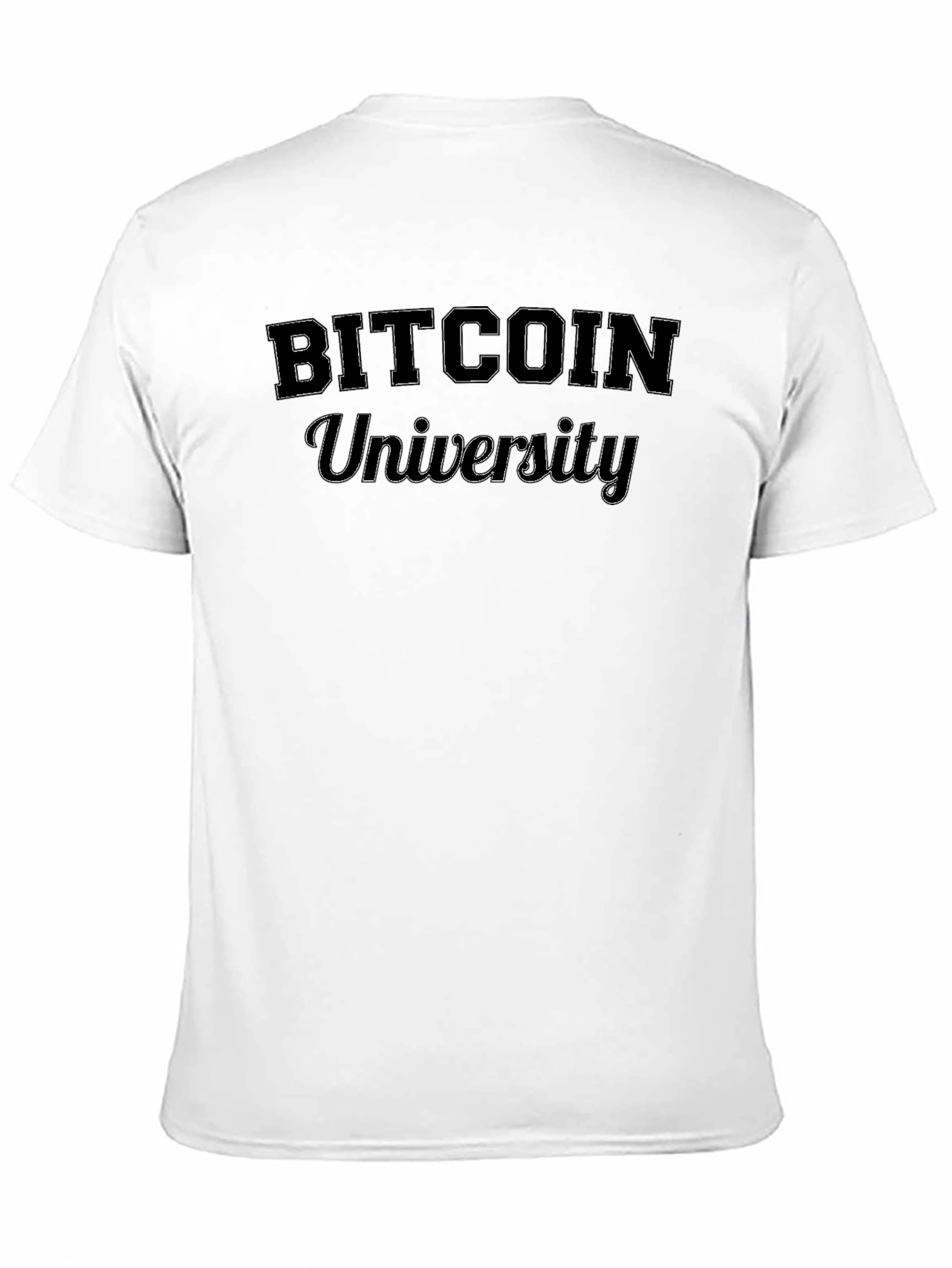 Bitcoin University Black T-Shirt