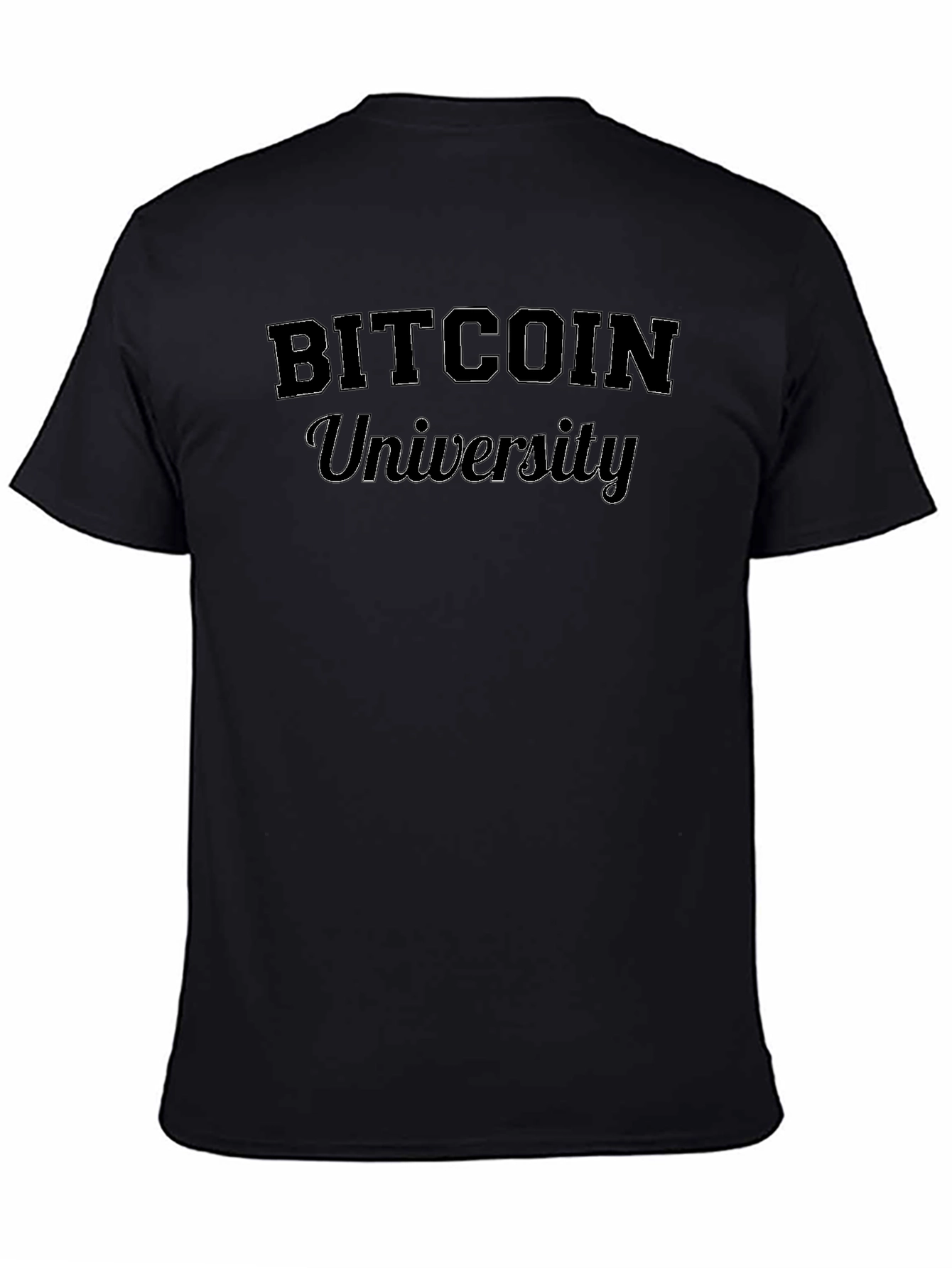 Bitcoin University Black T-Shirt