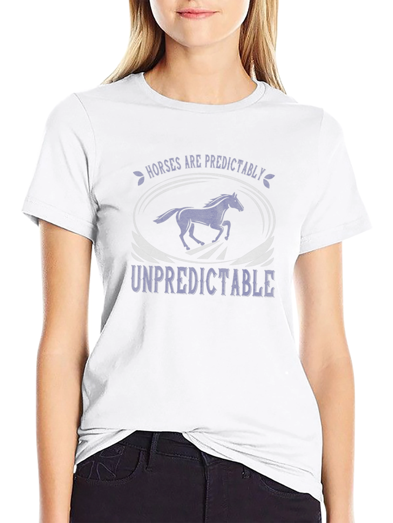 Horses Are Predictably Unpredictable T-Shirt