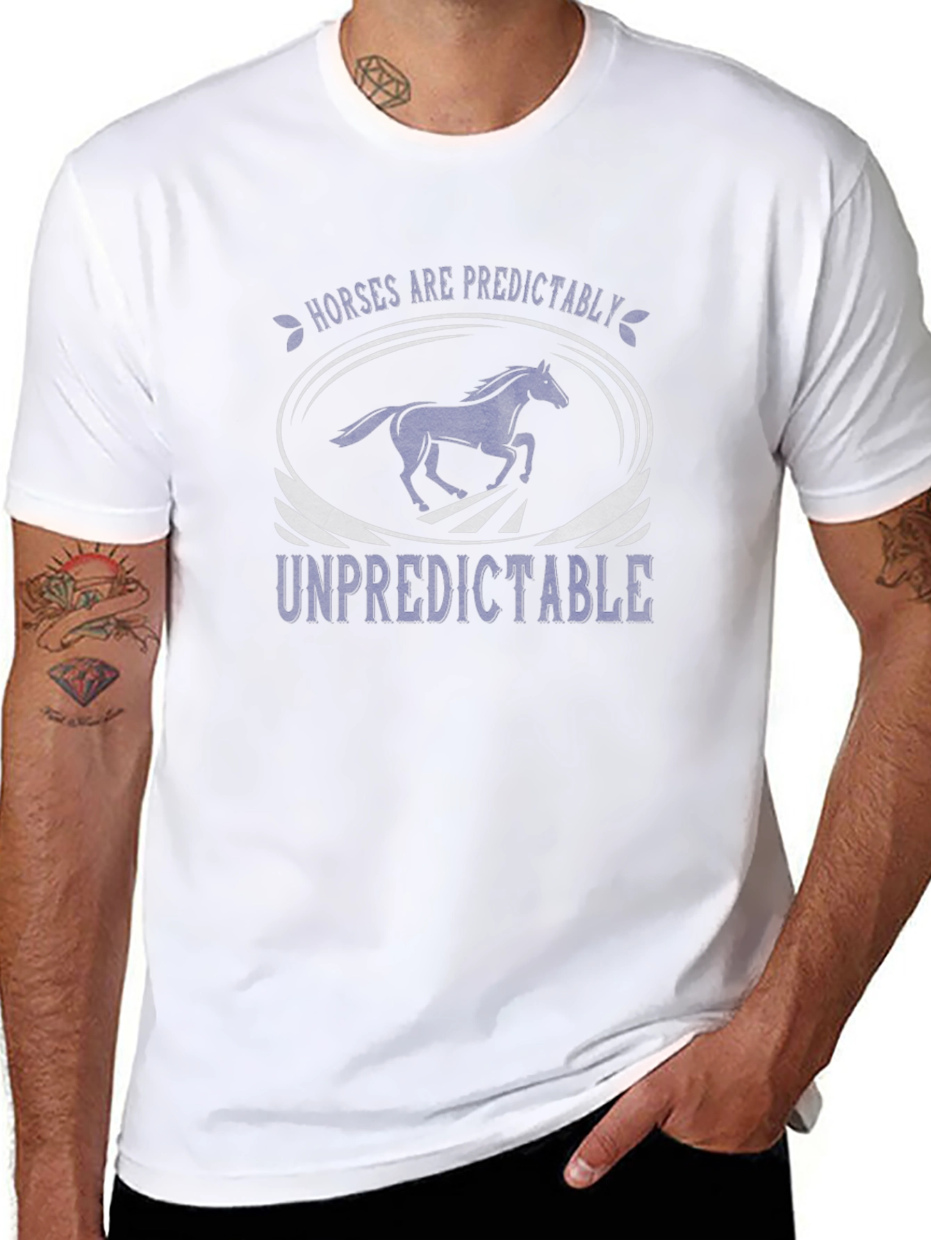 Horses Are Predictably Unpredictable T-Shirt