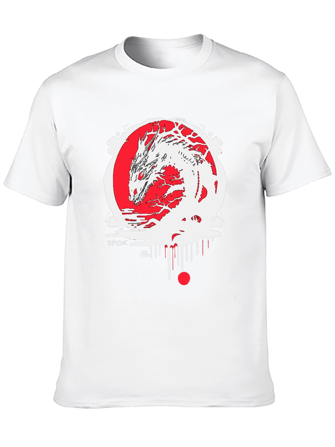Dragon Graphic Black Tee - Urban Style