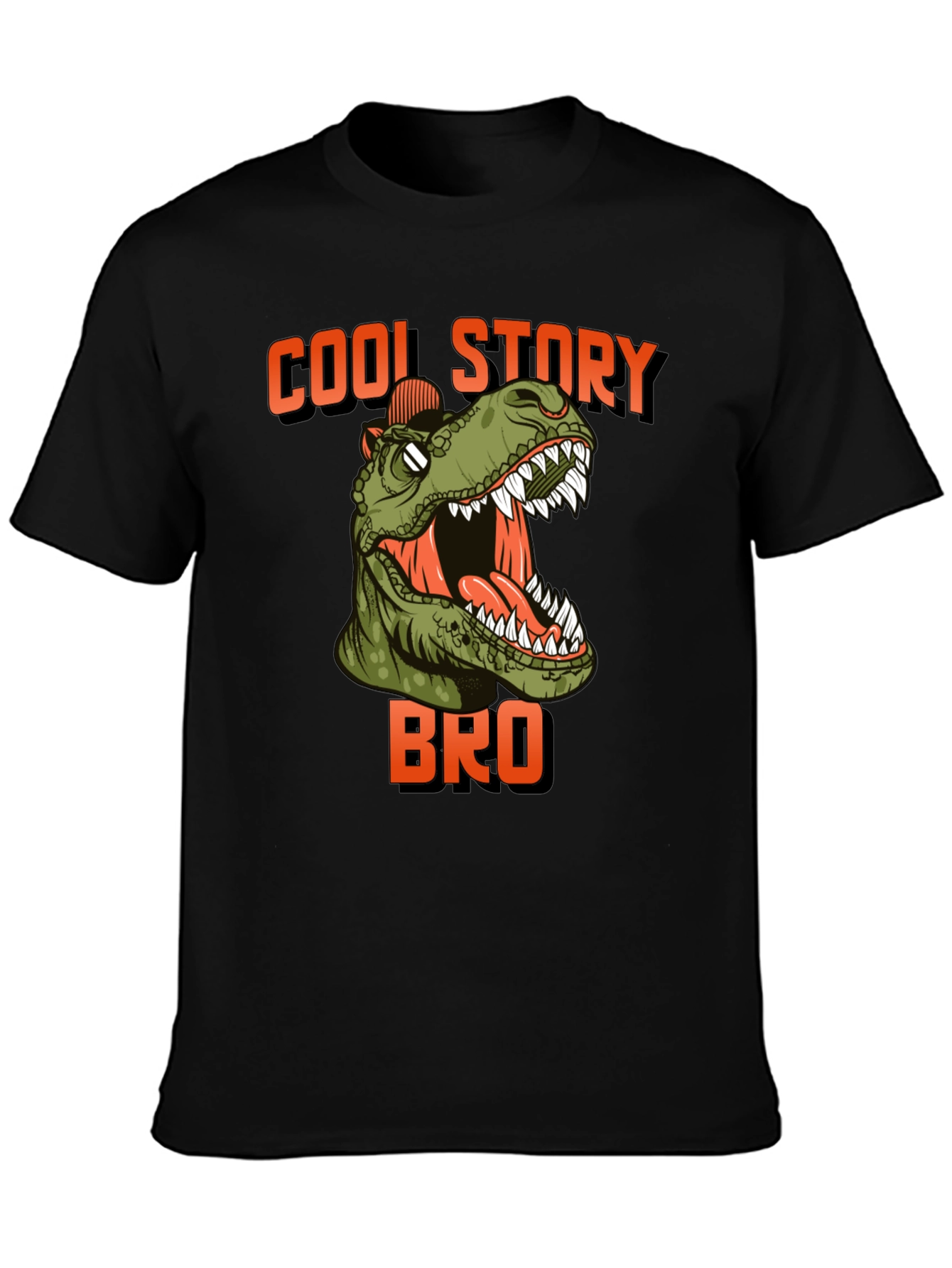 Cool Story Bro T-Rex Graphic Tee