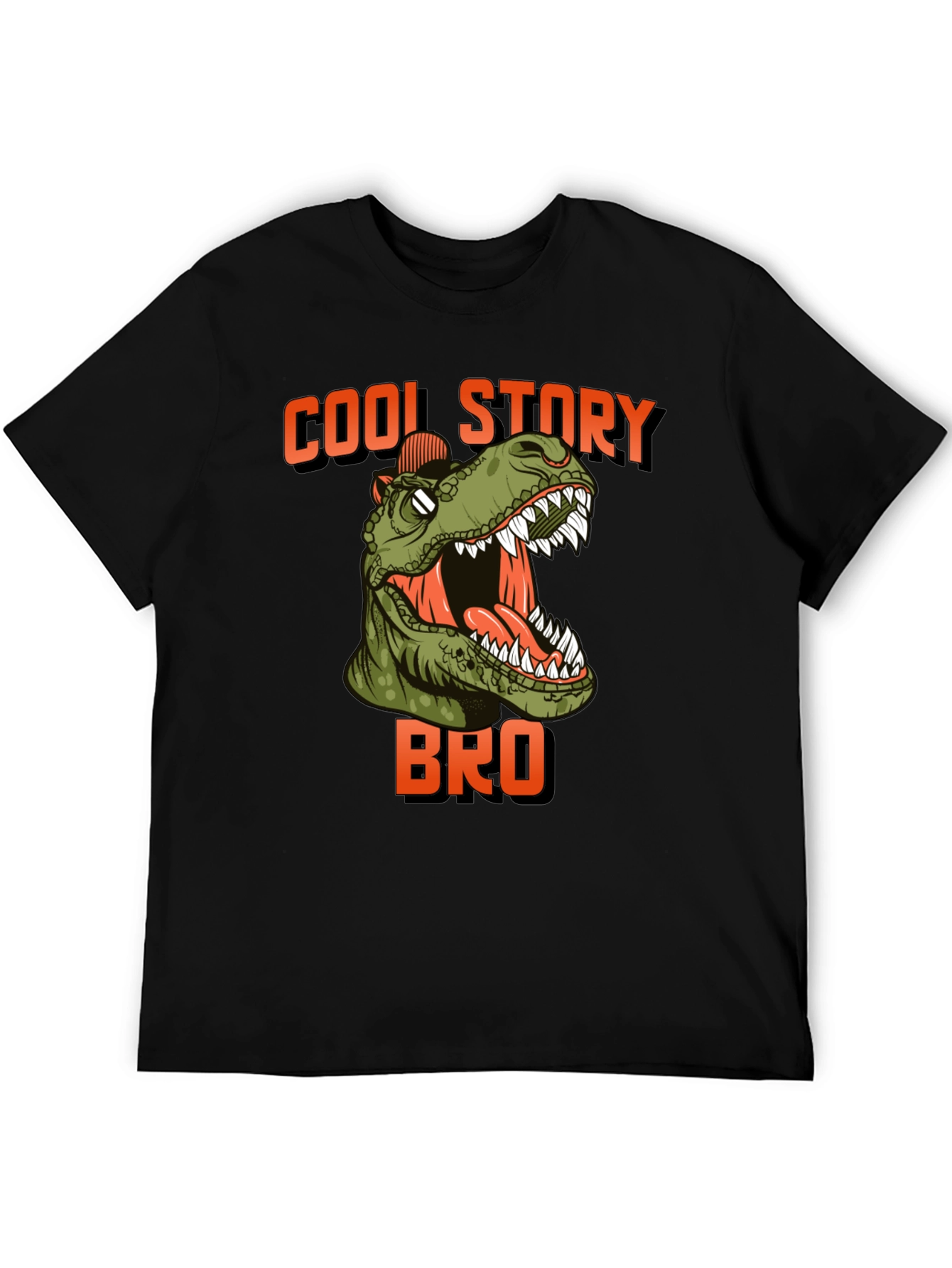 Cool Story Bro T-Rex Graphic Tee