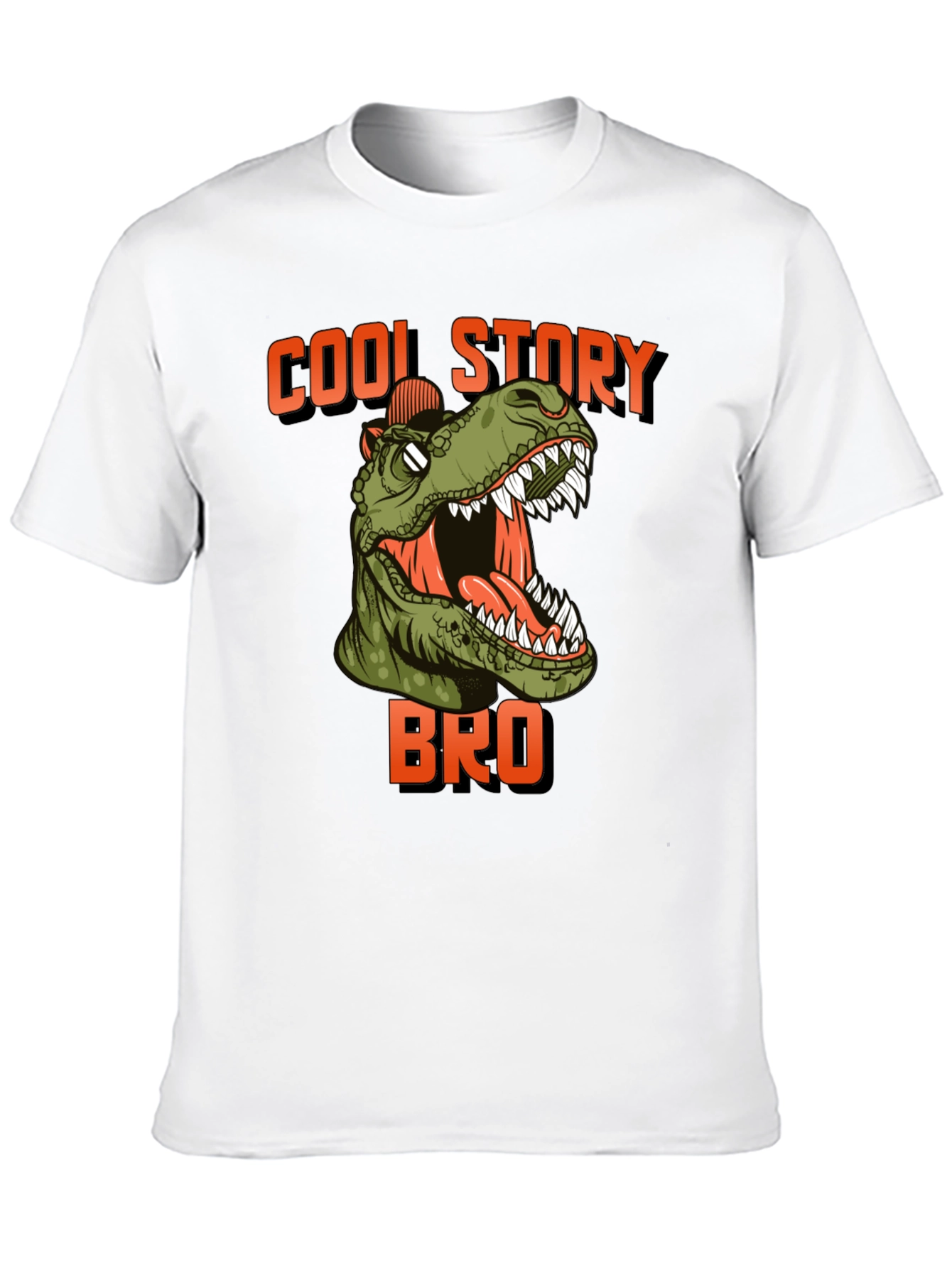 Cool Story Bro T-Rex Graphic Tee