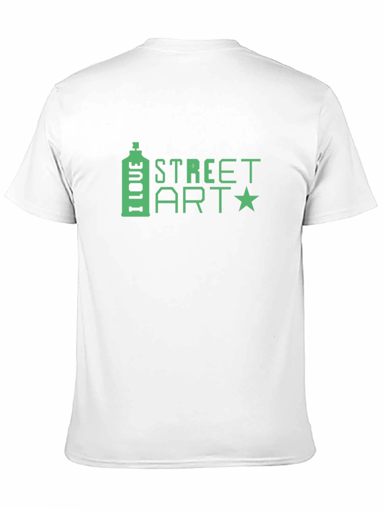 I Love Street Art Black T-Shirt
