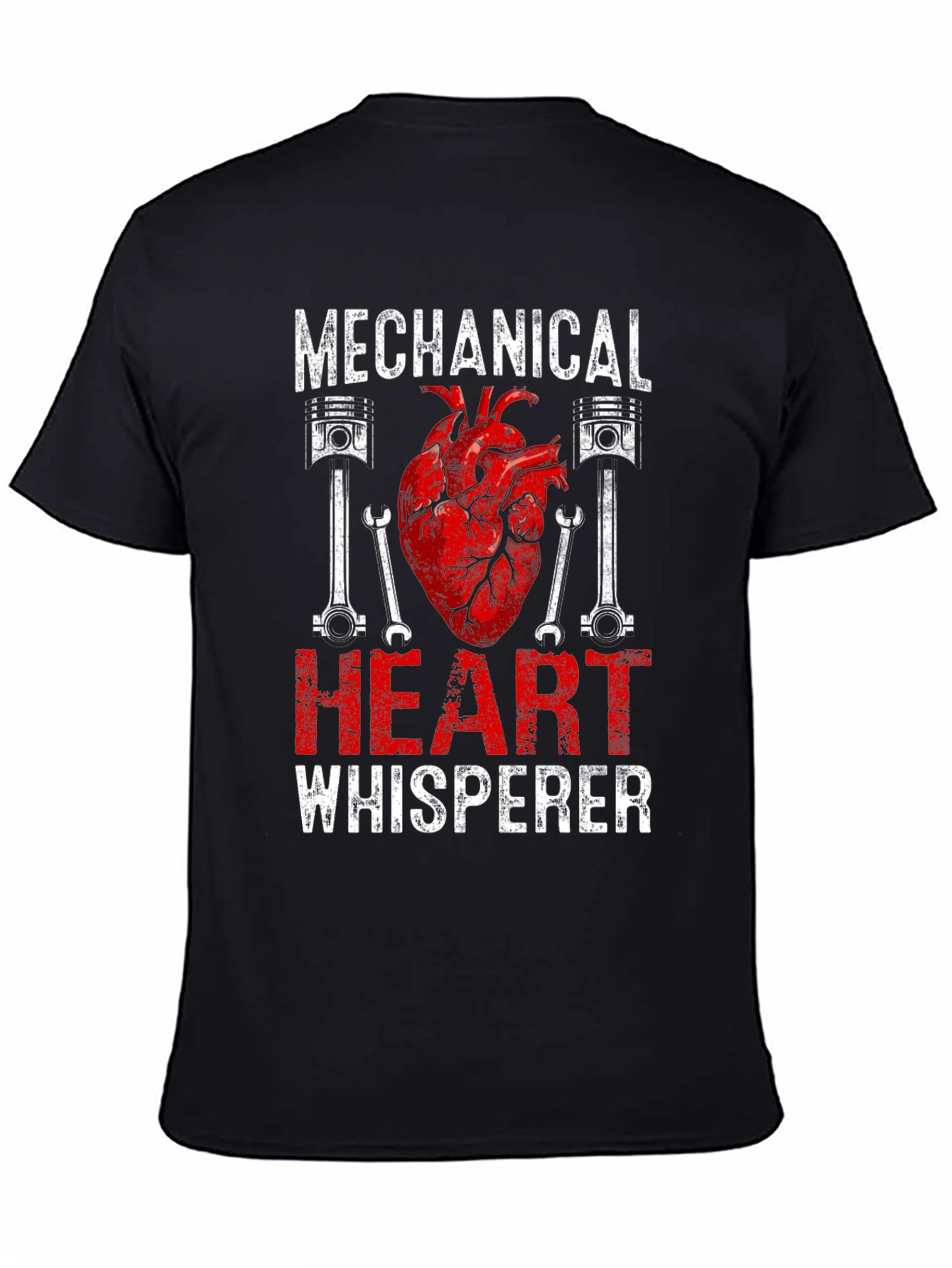 Mechanical Heart Whisperer Graphic T-Shirt