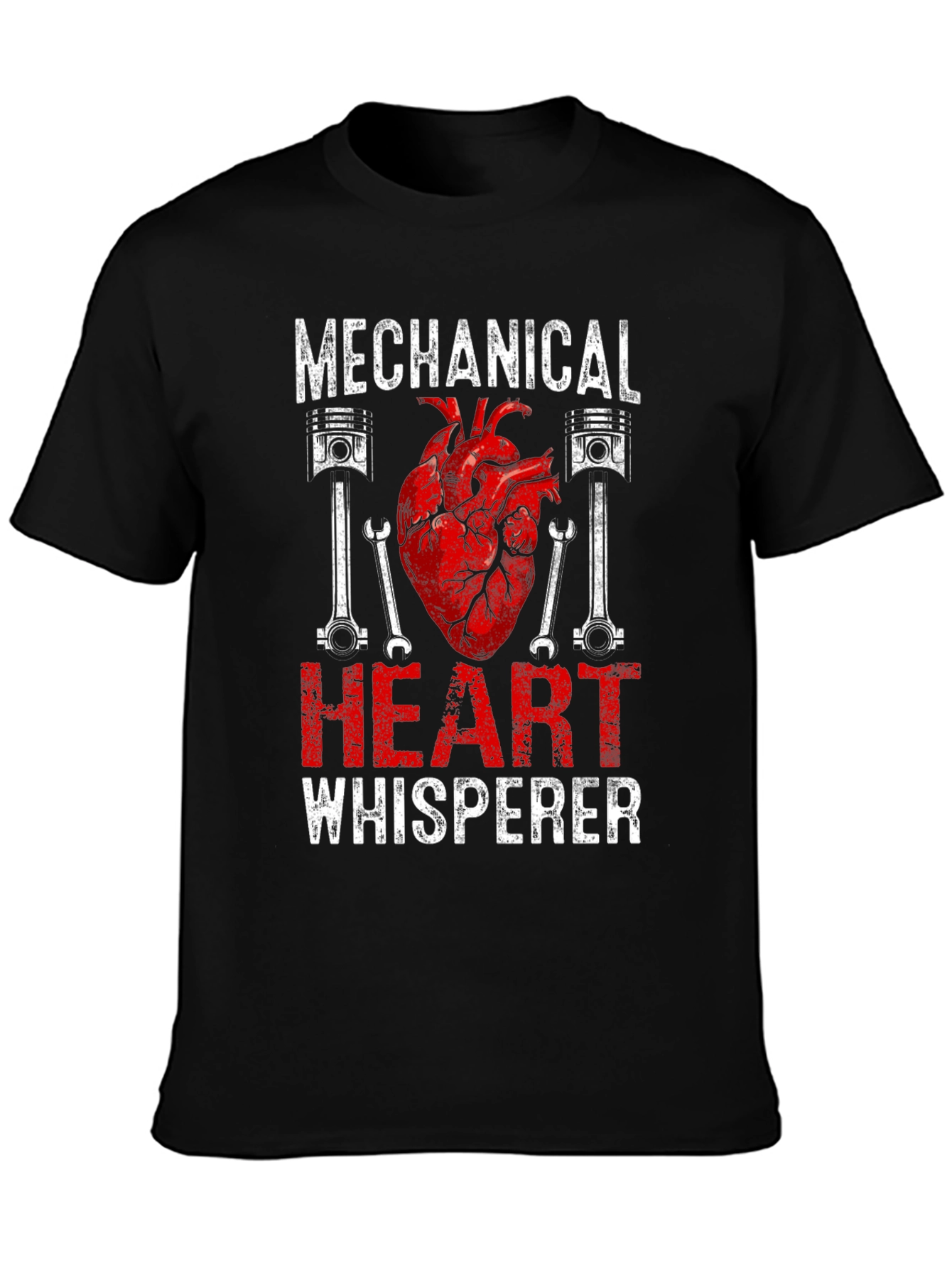 Mechanical Heart Whisperer Graphic T-Shirt