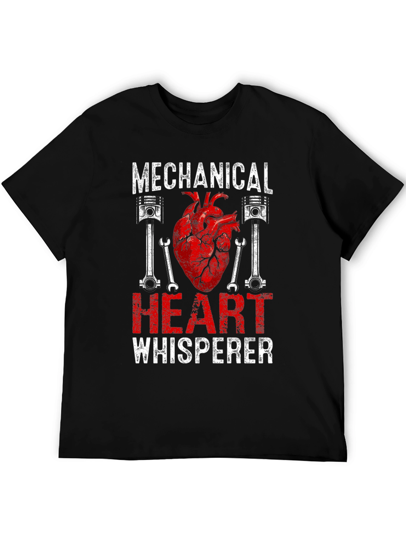 Mechanical Heart Whisperer Graphic T-Shirt