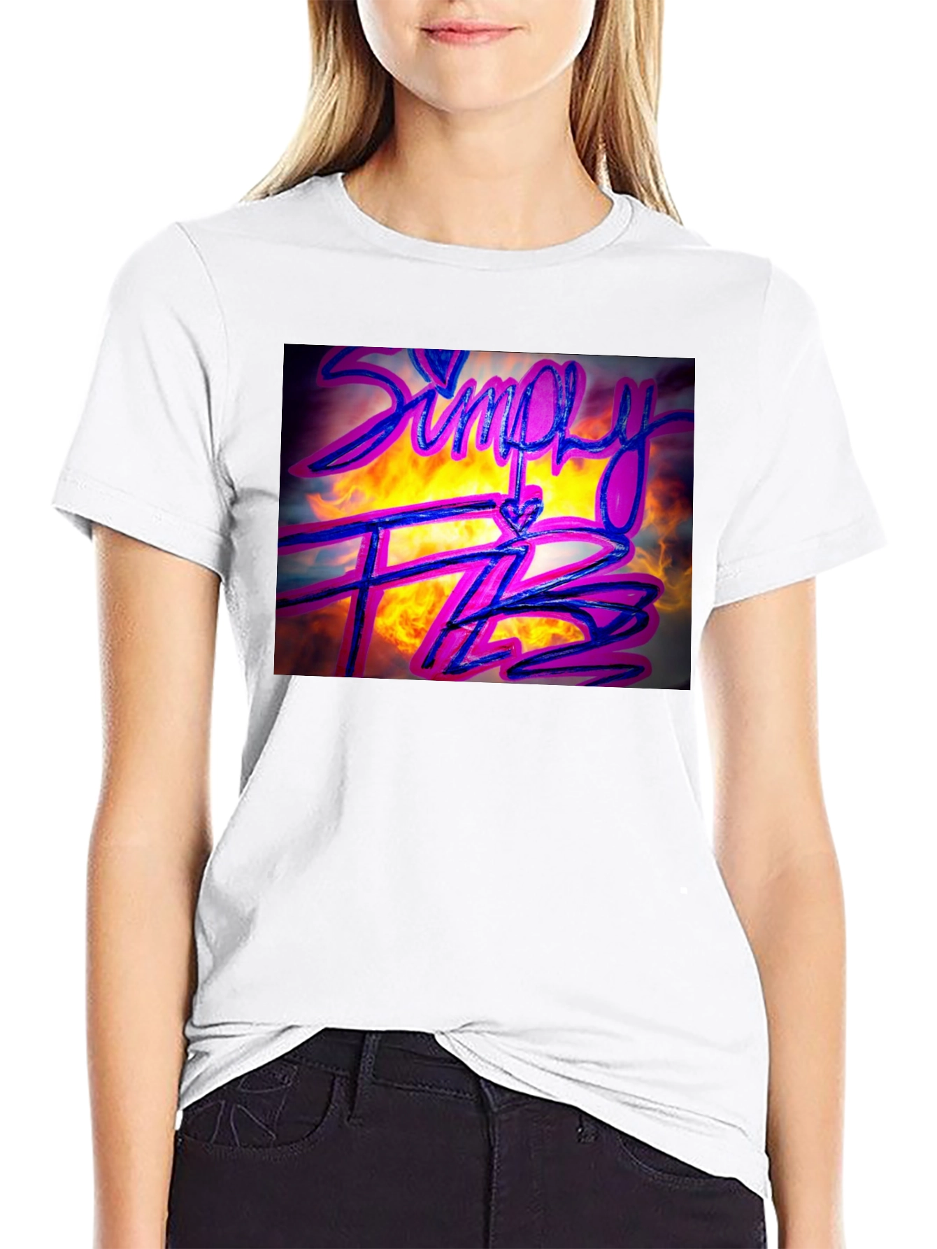 Simply Flyz Black Graphic Tee