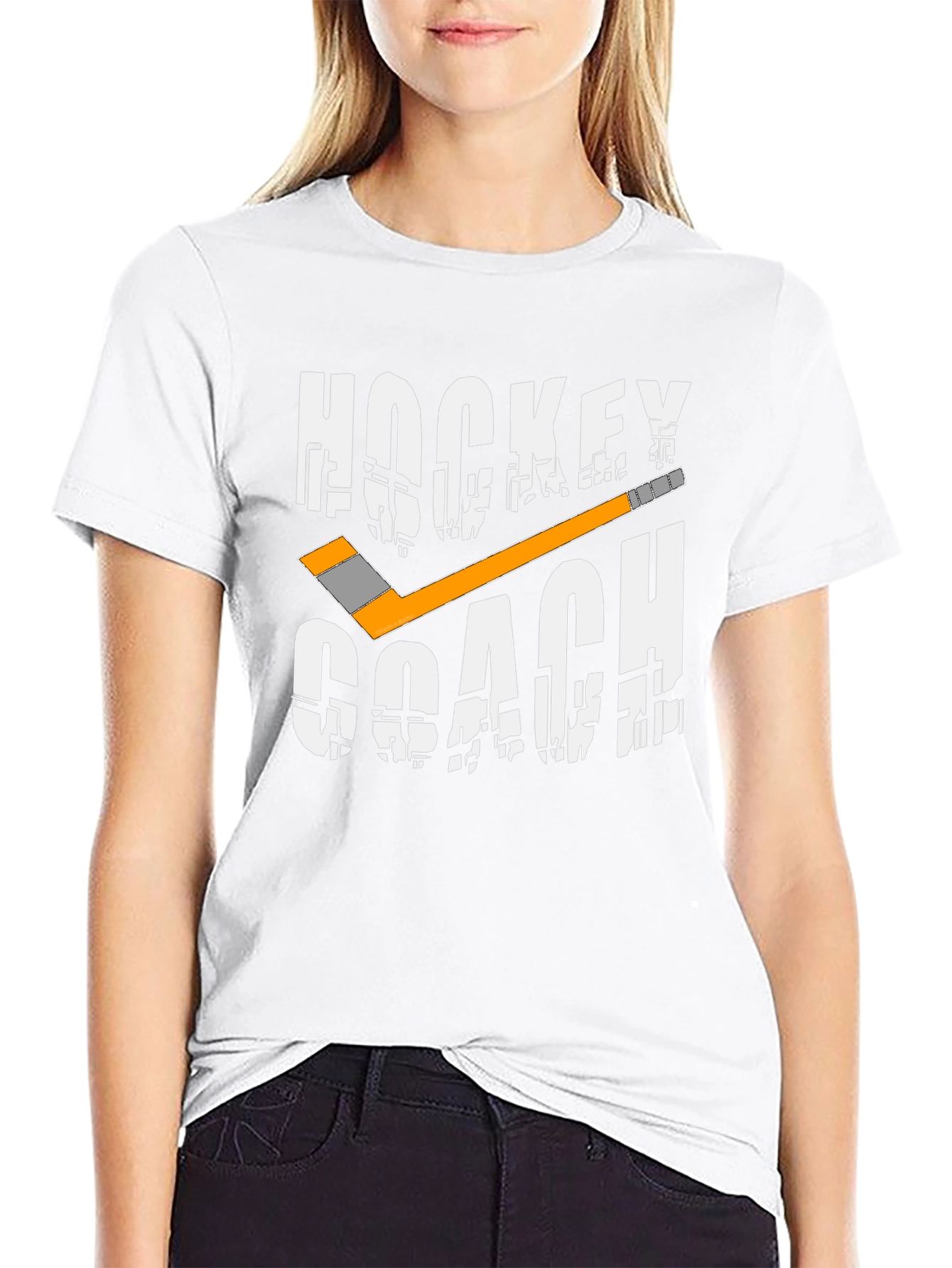 Hockey Coach Graphic T-Shirt - Sports Apparel