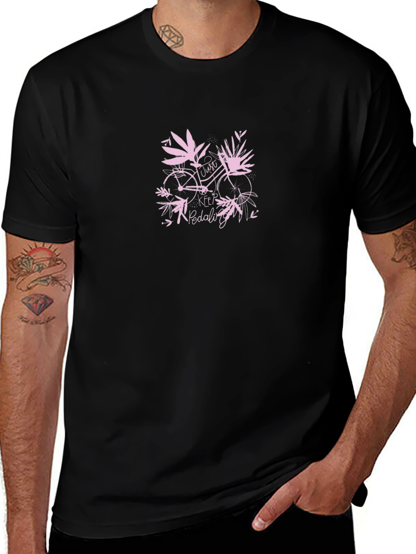 Just Keep Pedaling T-Shirt