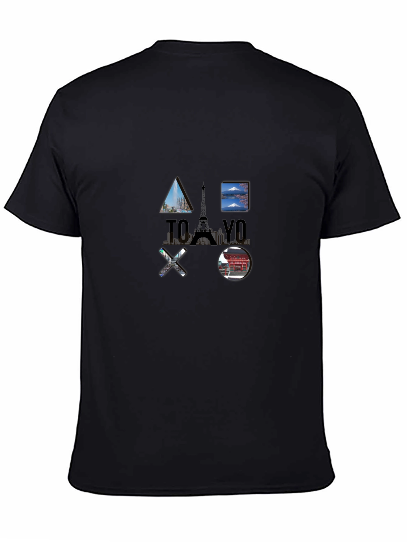 Tokyo Paris Cool Graphic T-Shirt