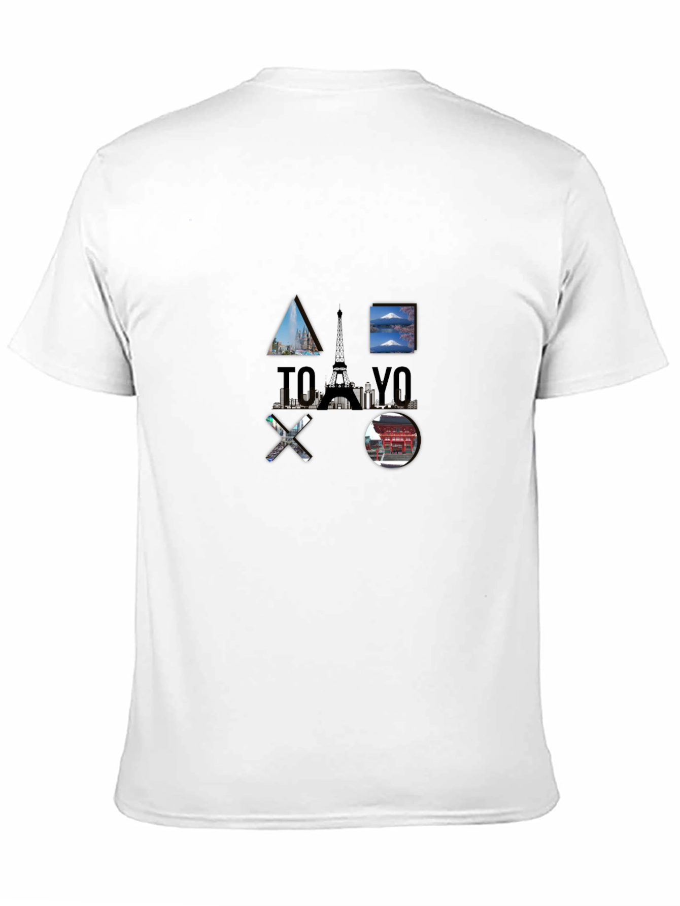 Tokyo Paris Cool Graphic T-Shirt