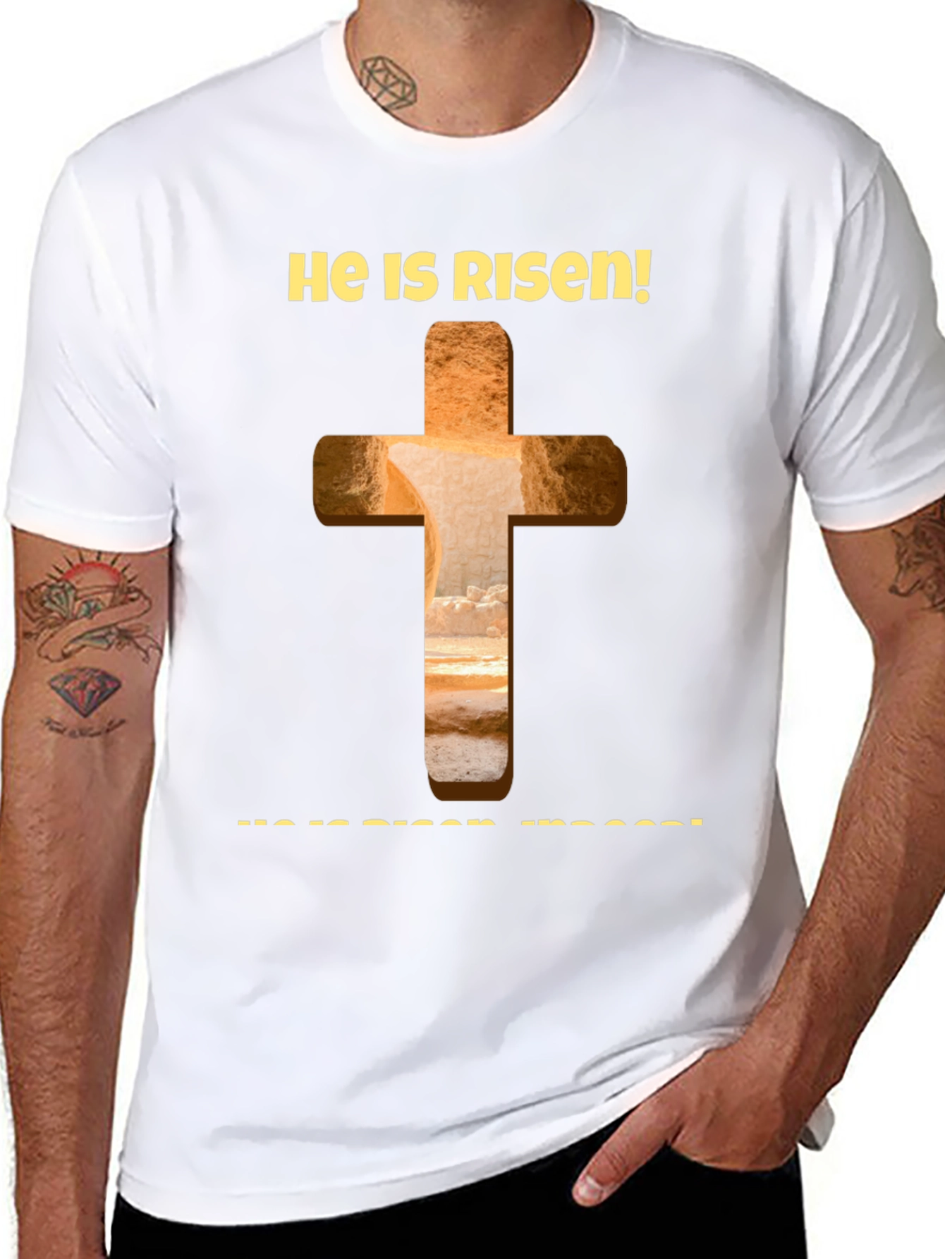 He is Risen Easter T-Shirt