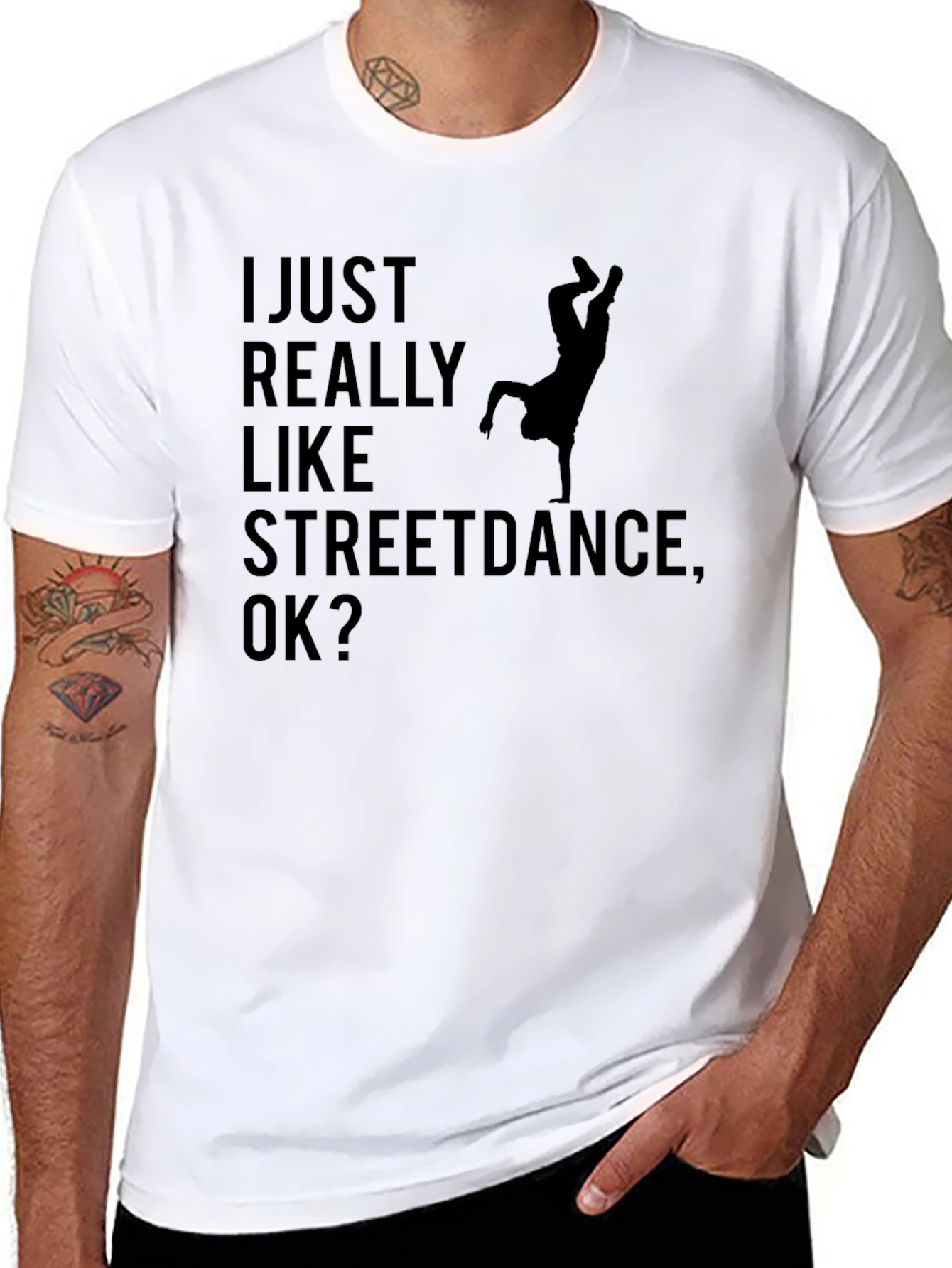 Streetdance Graphic Tee - I Just Really Like Design