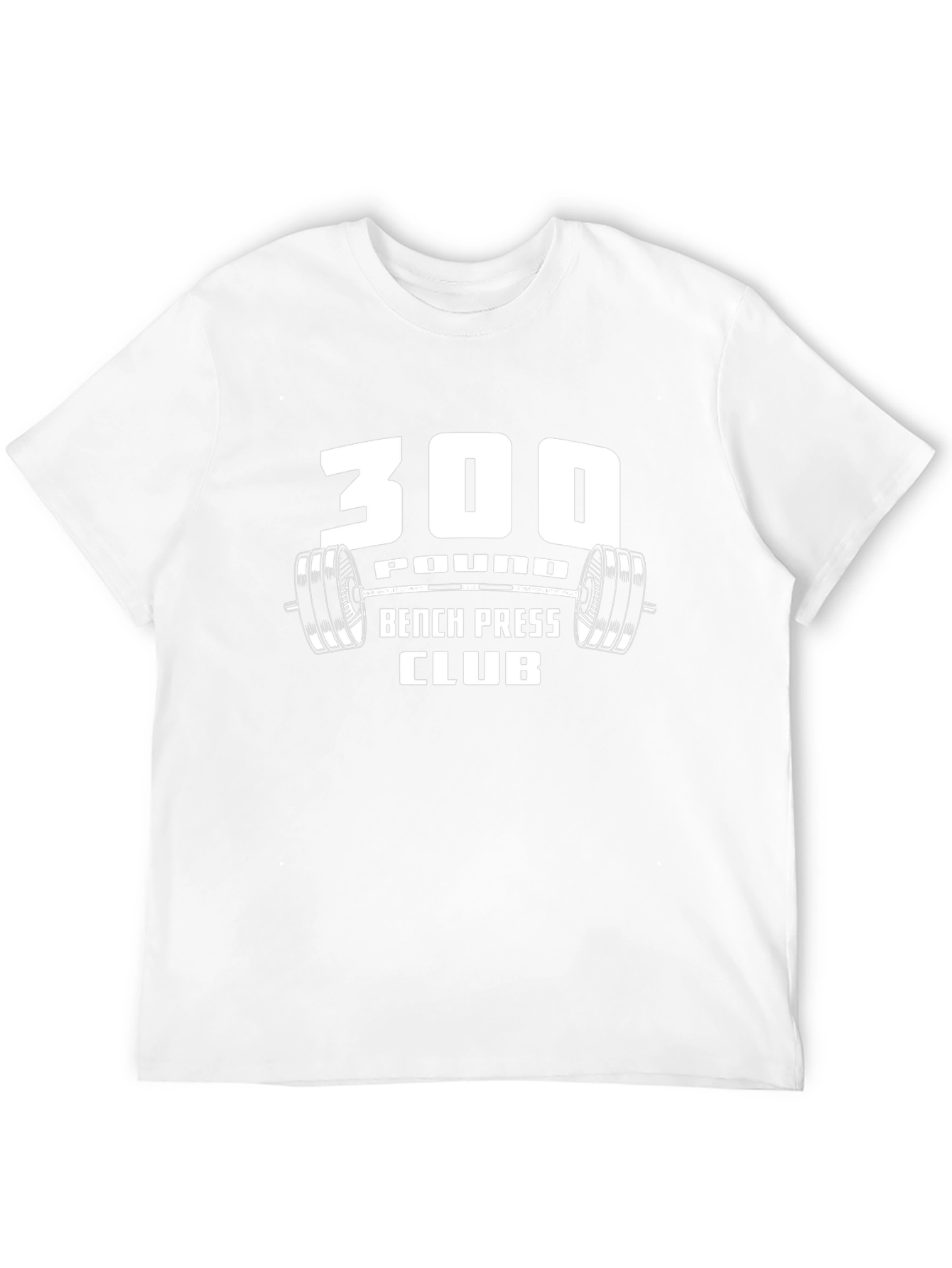 300 Pound Bench Press Club Graphic T-Shirt