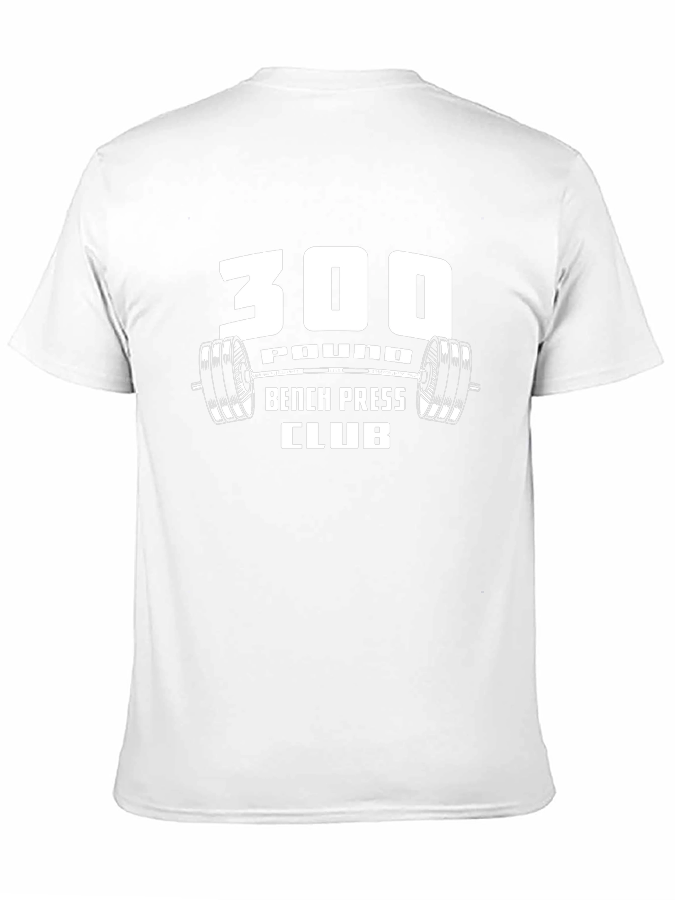 300 Pound Bench Press Club Graphic T-Shirt