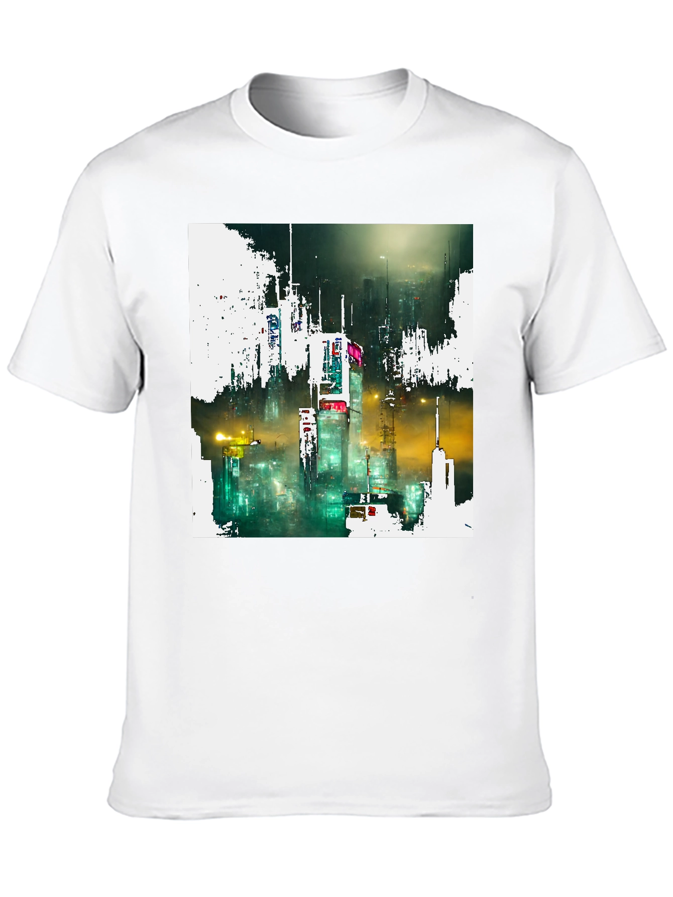 Urban Dreams Tee - Modern Cityscape Design
