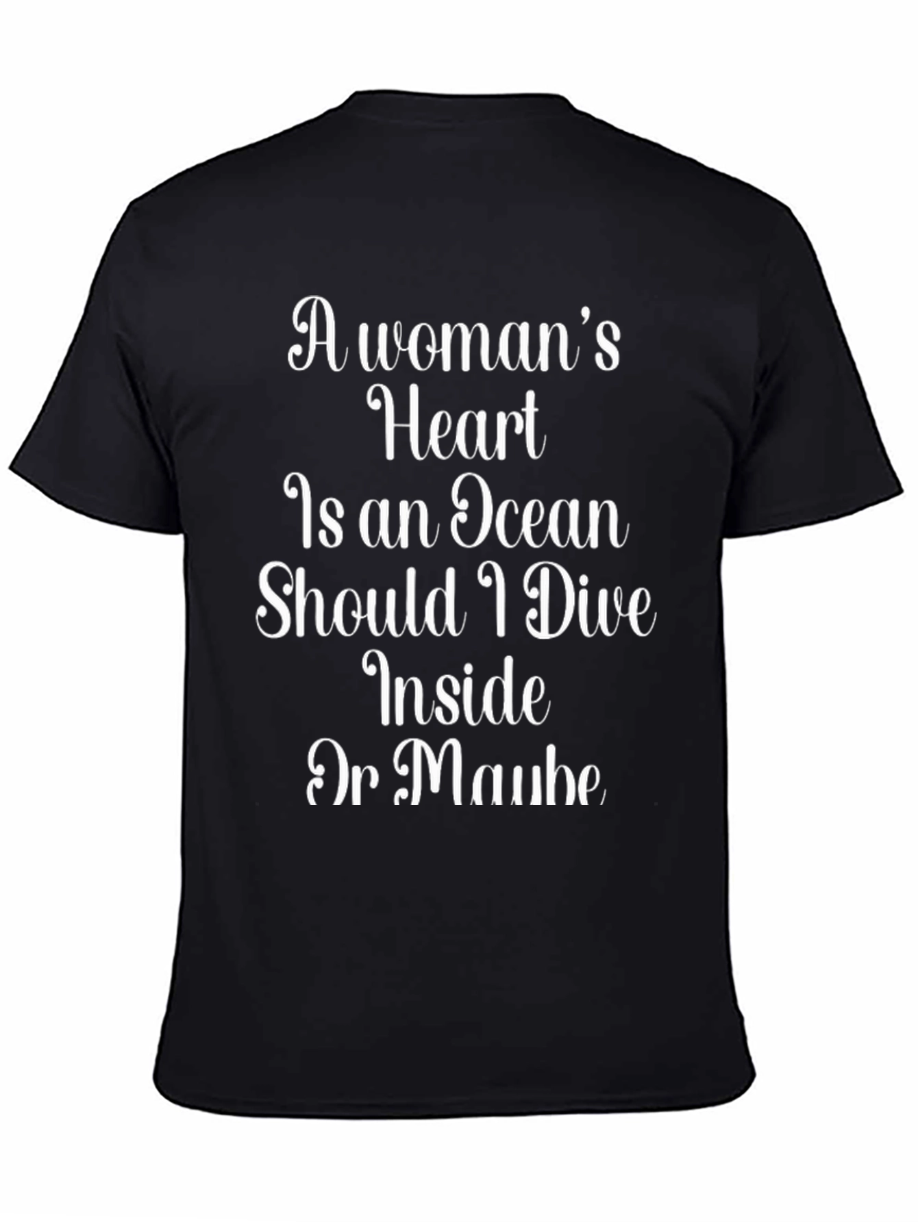 A Womans Heart T-Shirt - Ocean Dive Tee