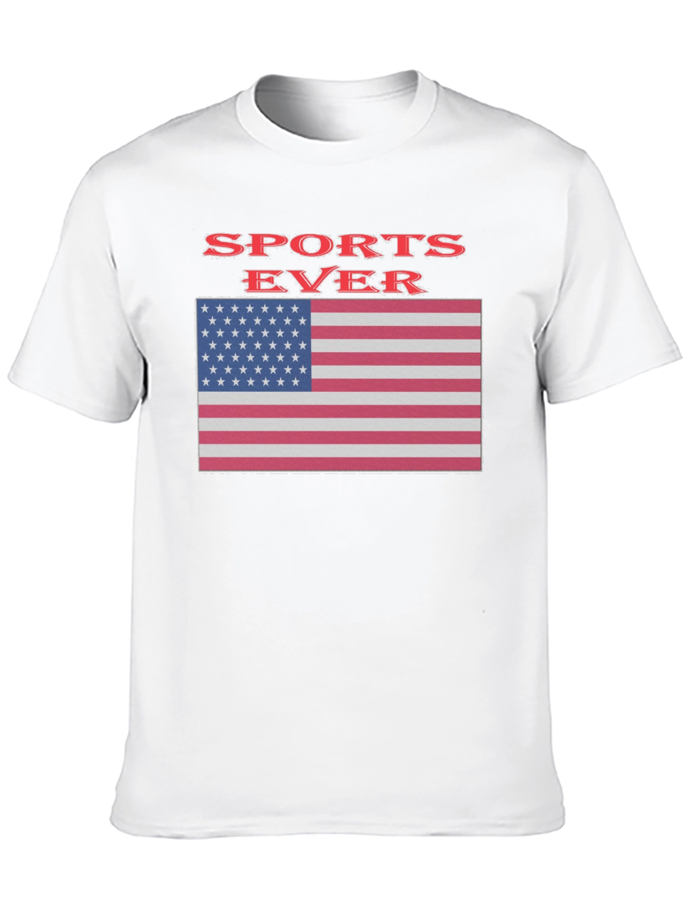 USA Flag Sports Ever Graphic Tee