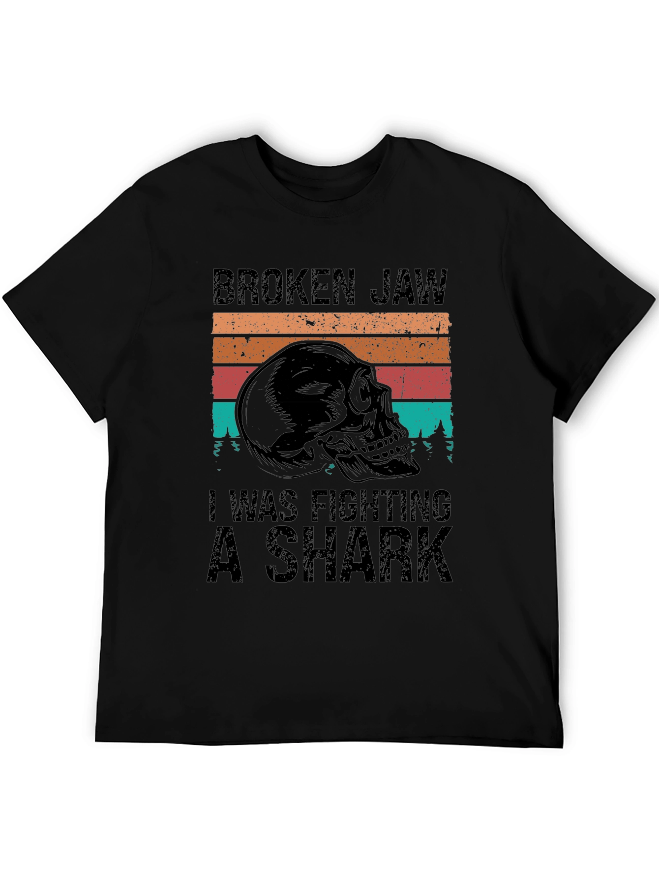 Broken Jaw Shark Fighter Tee