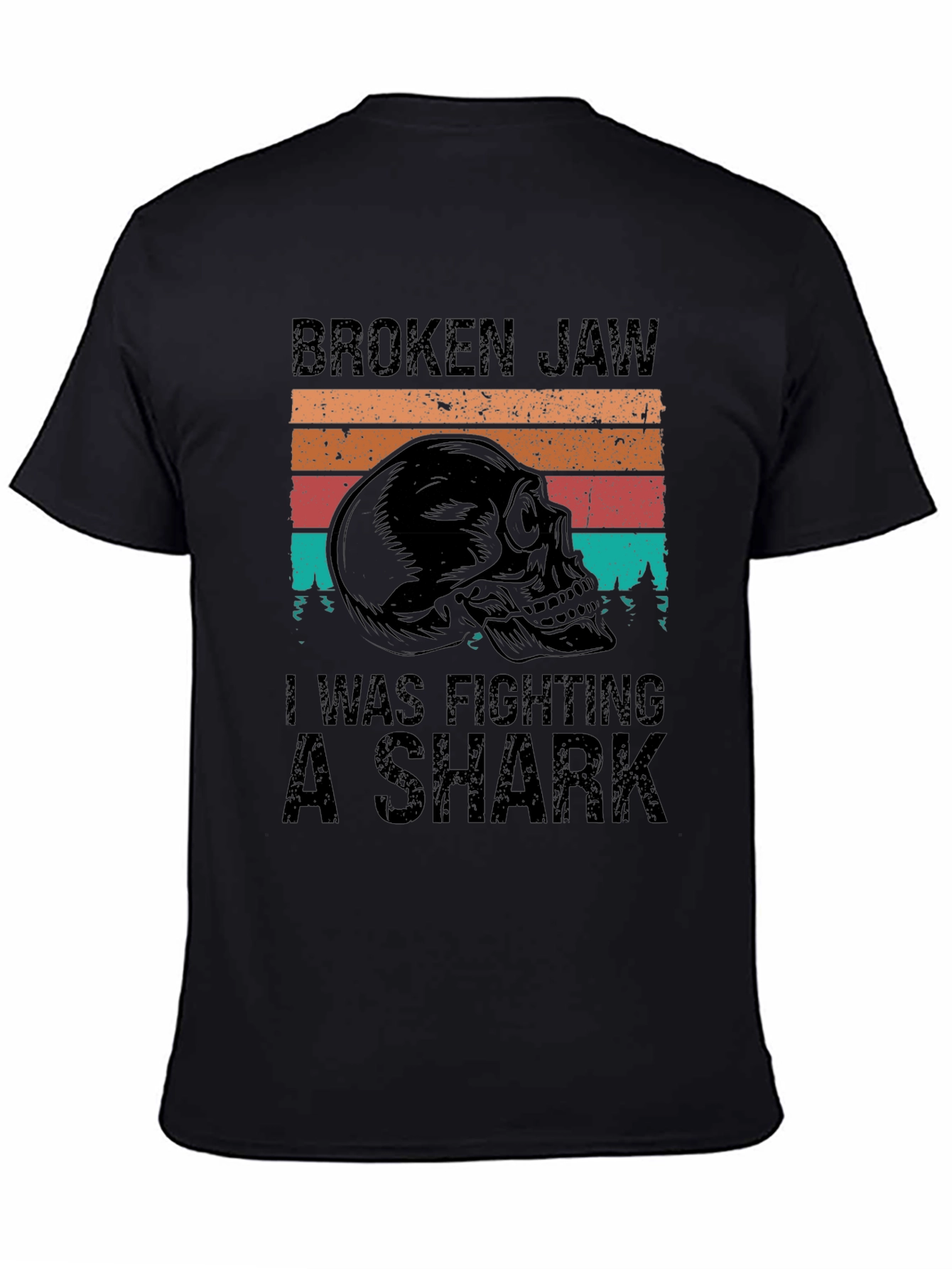Broken Jaw Shark Fighter Tee