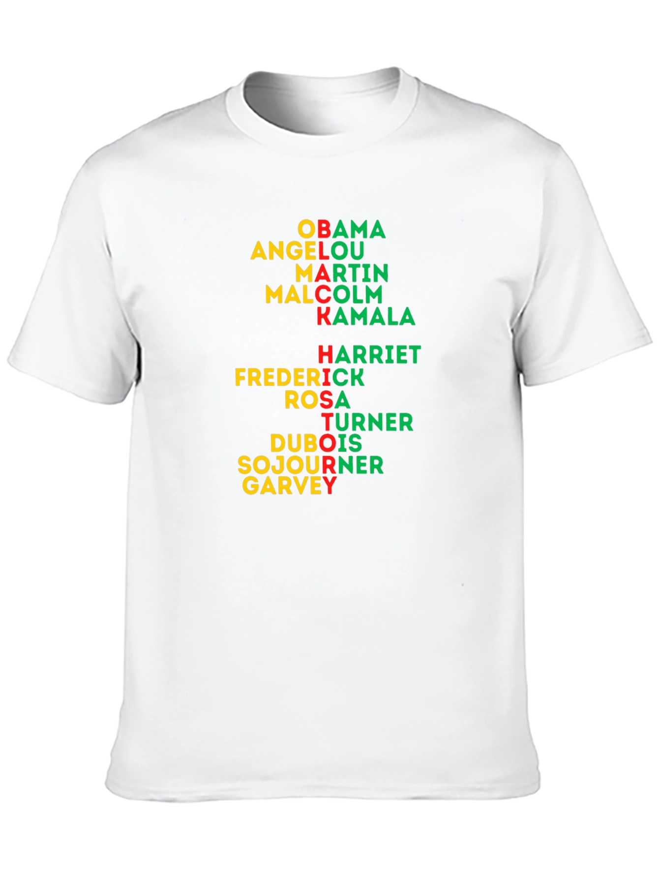 Black History Names T-Shirt