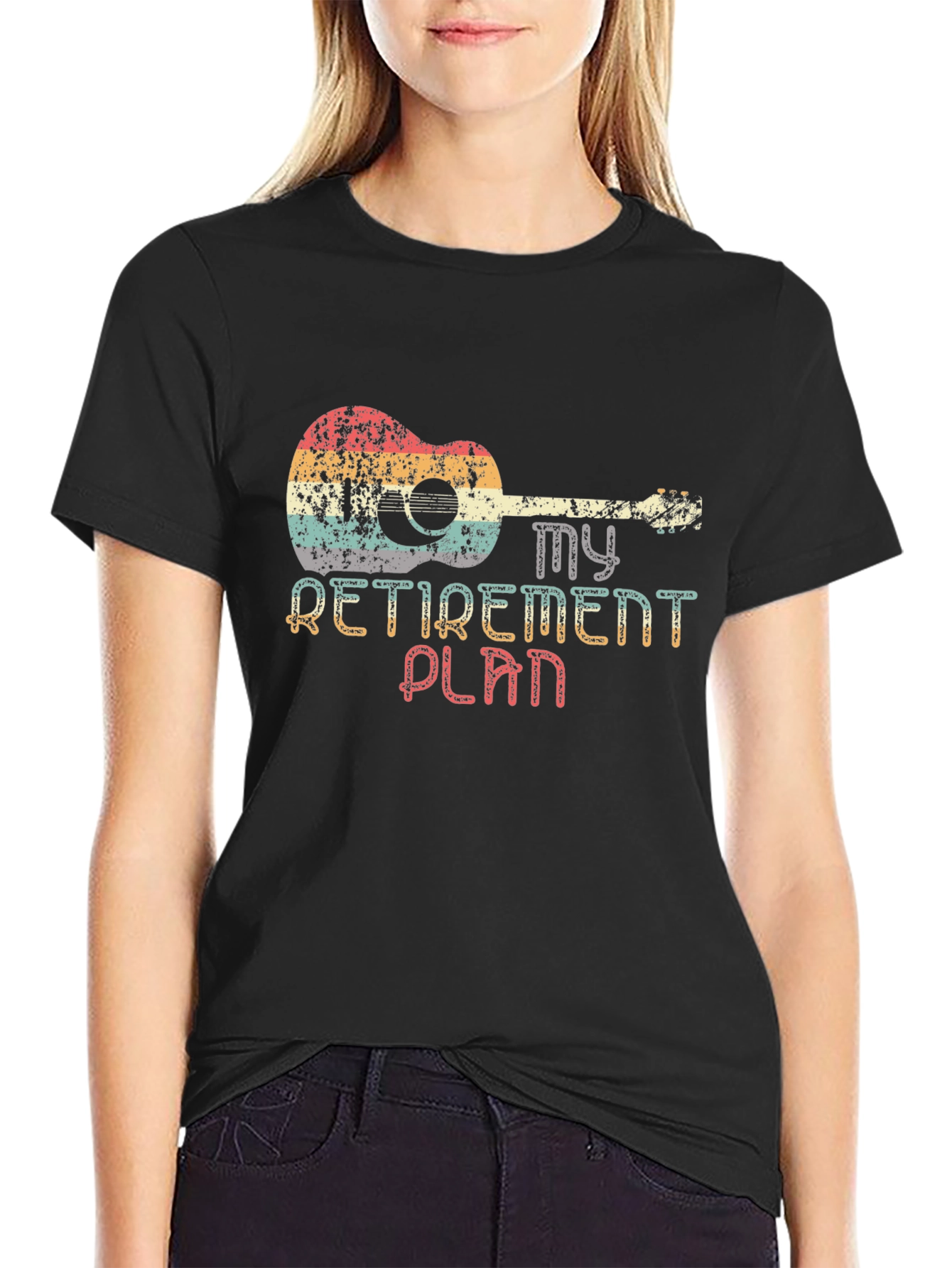 My Retirement Plan Guitar T-Shirt