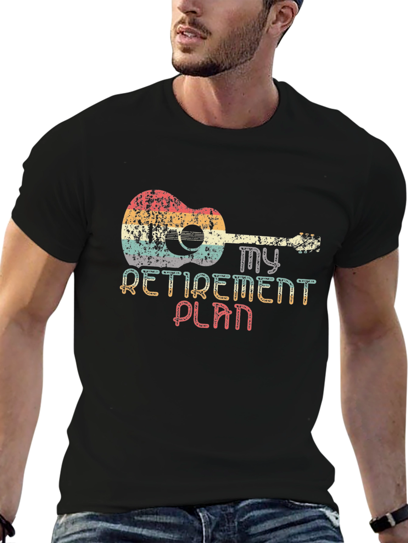 My Retirement Plan Guitar T-Shirt