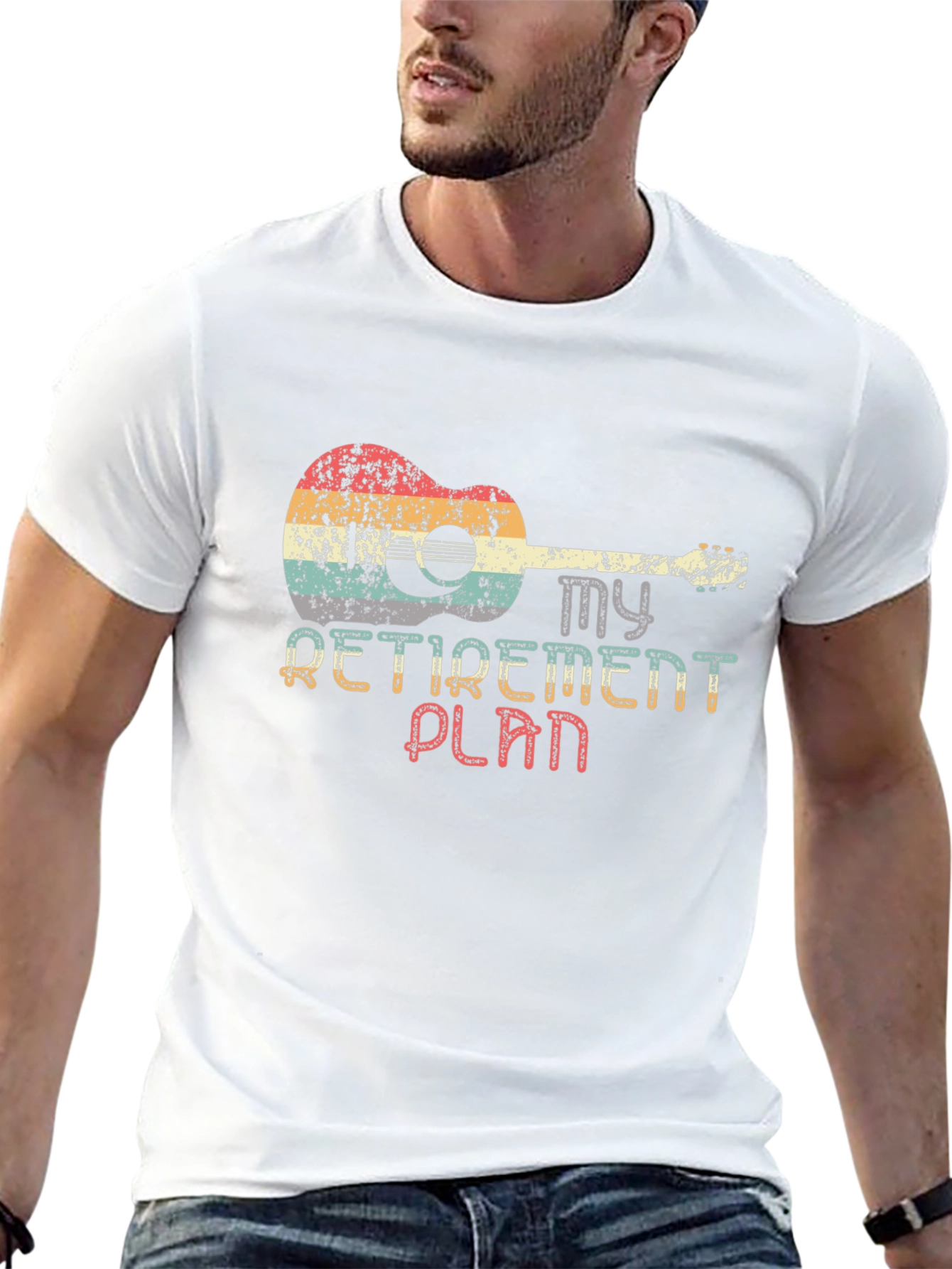 My Retirement Plan Guitar T-Shirt