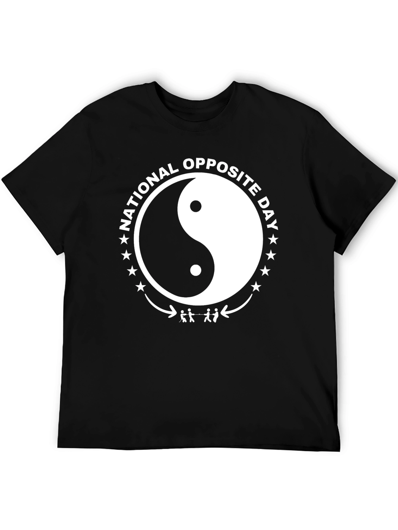 National Opposite Day Yin Yang T-Shirt