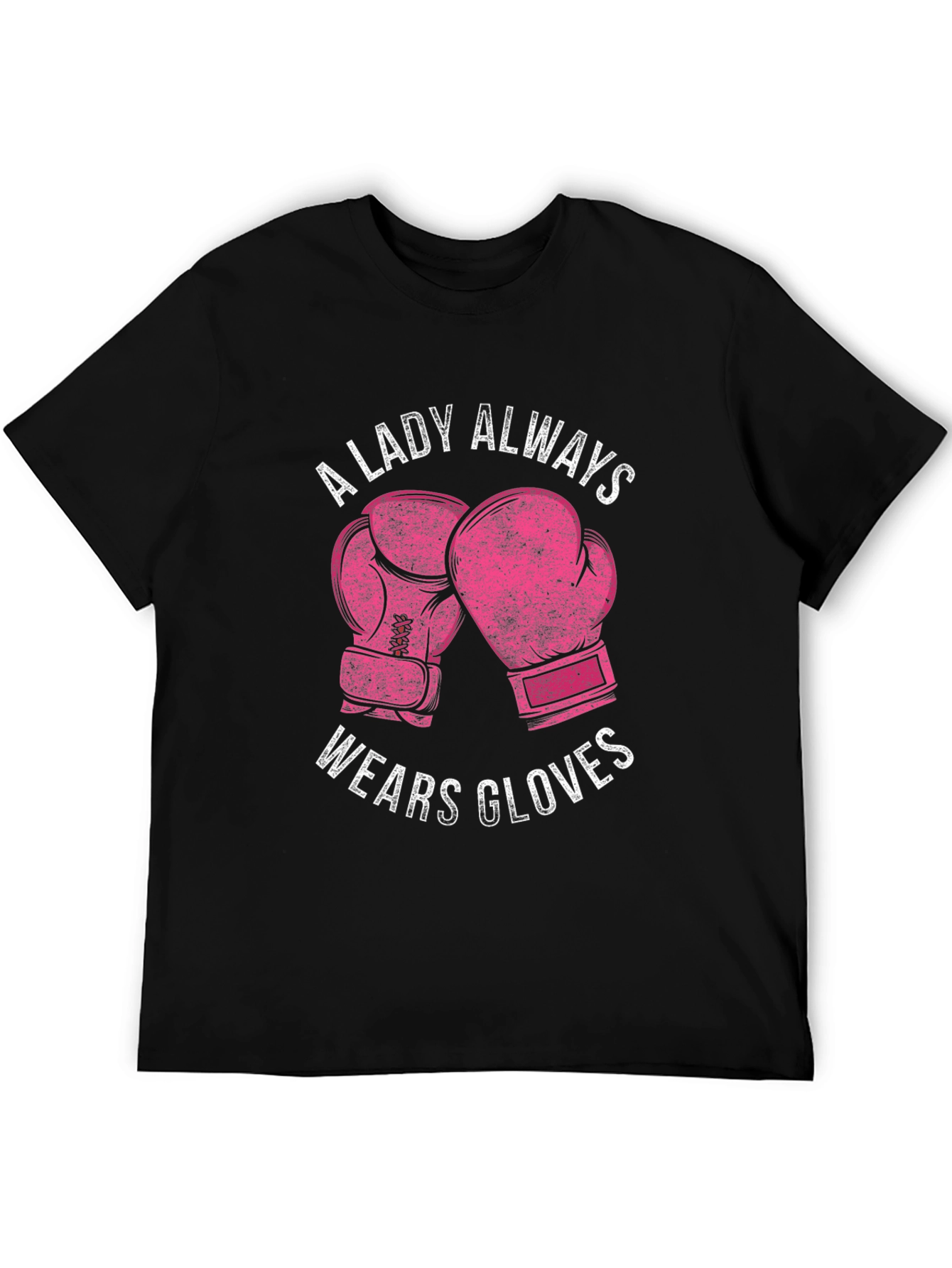 A Lady Always Wears Gloves Graphic Tee