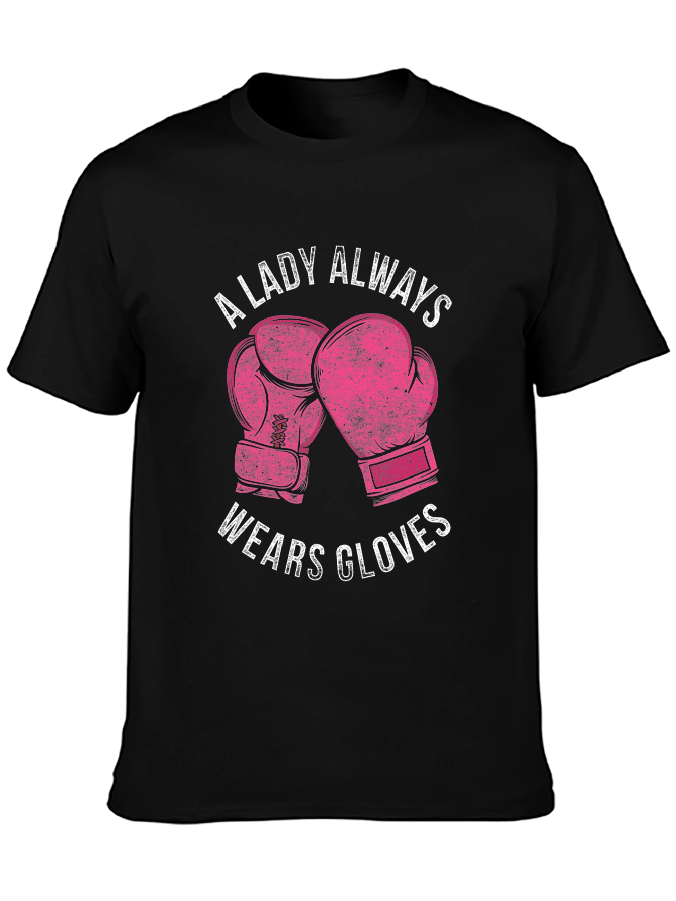 A Lady Always Wears Gloves Graphic Tee