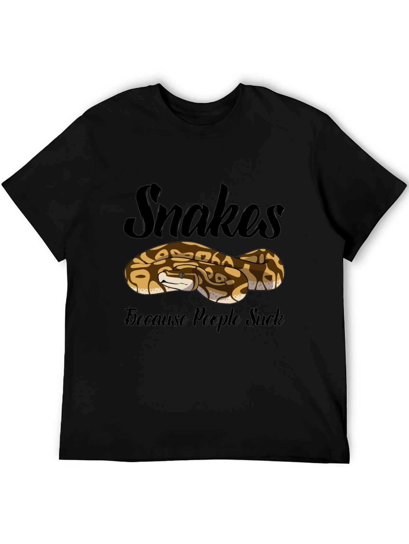 Snakes Because People Suck T-Shirt