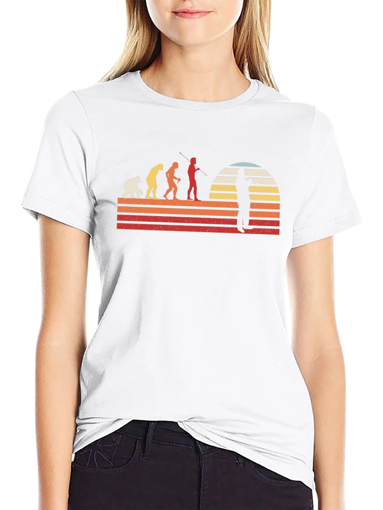 Evolution of Music Black T-Shirt
