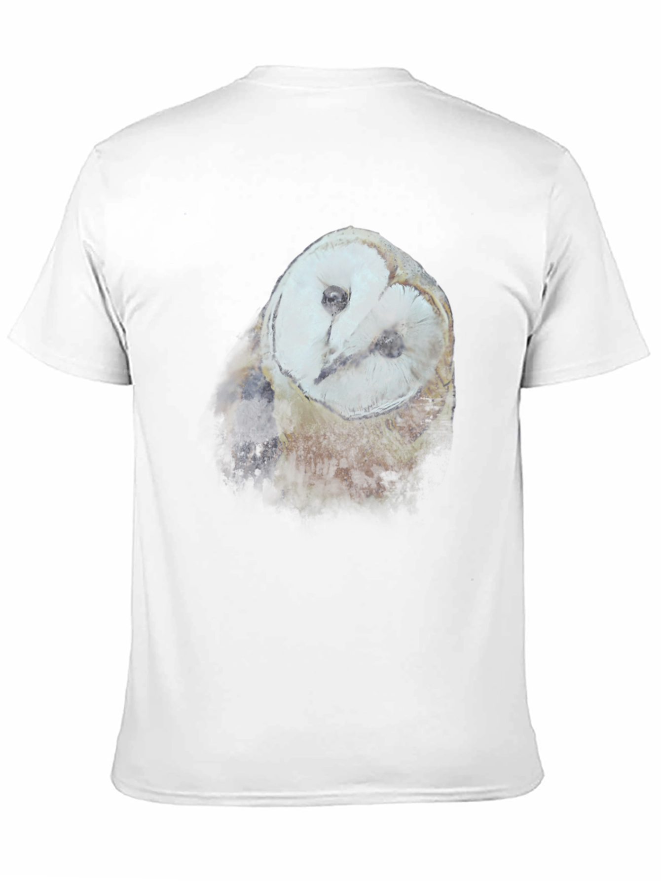 Owl Graphic T-Shirt - Black