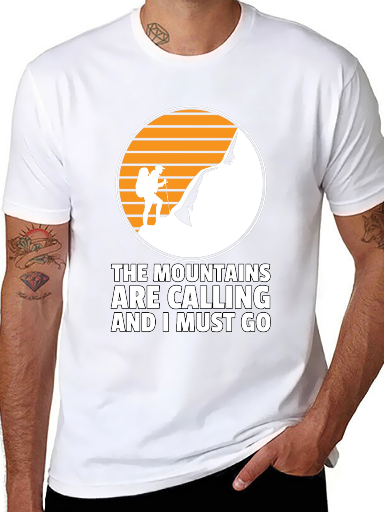 Mountains Calling Graphic Tee - Adventure Awaits!