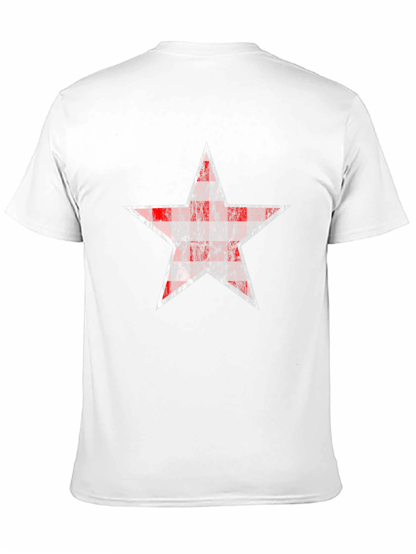Star Graphic Print Black T-Shirt